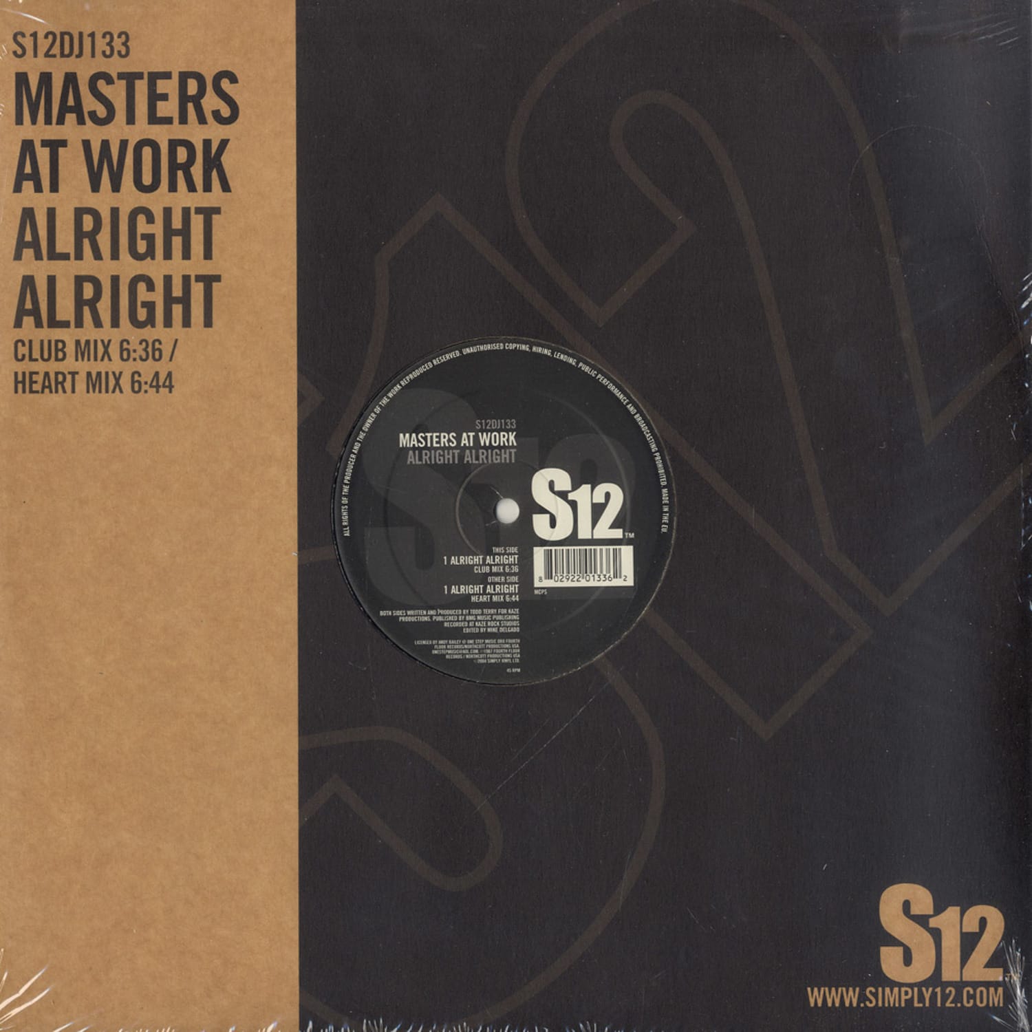 Masters At Work - ALRIGHT, ALRIGHT