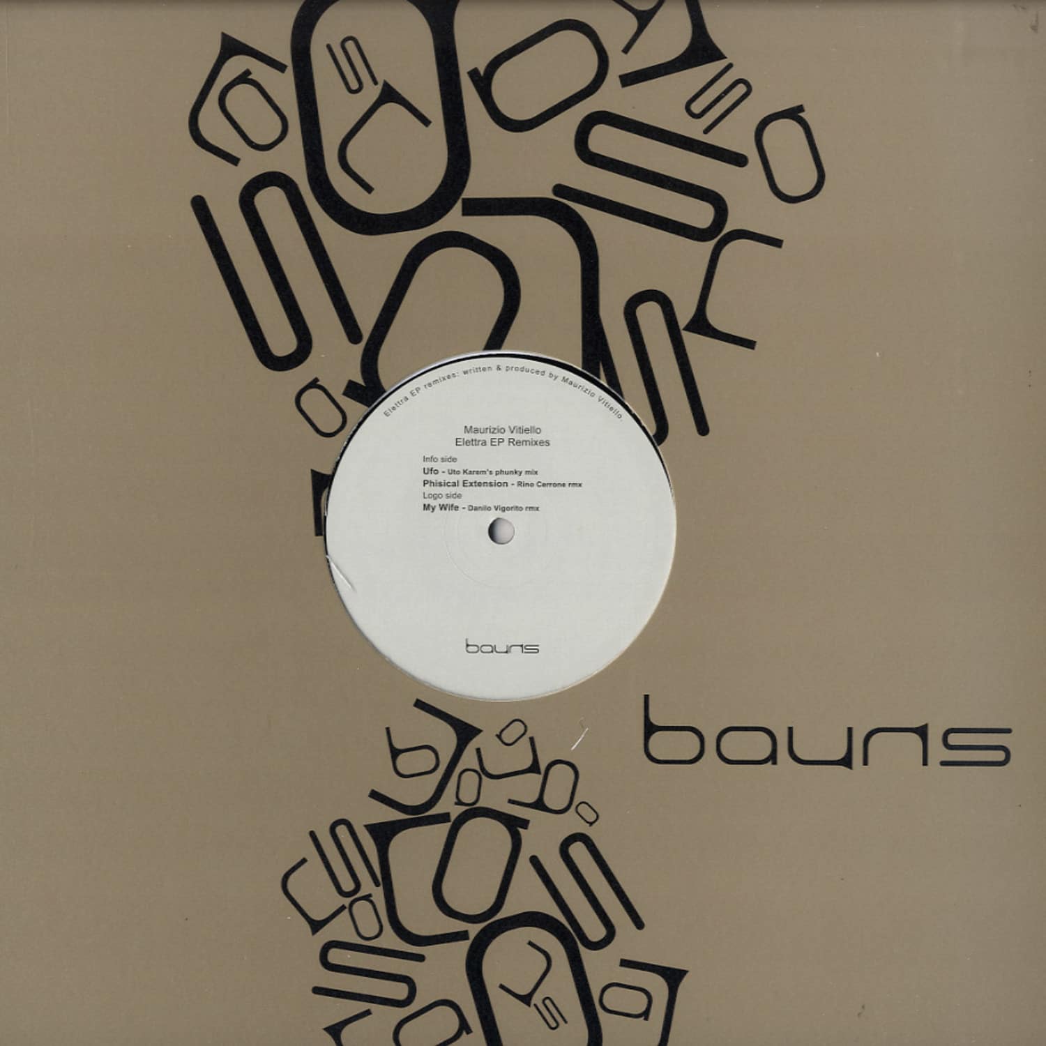 Maurizio Vitiello / Rino Cerrone / Uto Karem / Danilo Vigorito - ELETTRA EP REMIXED
