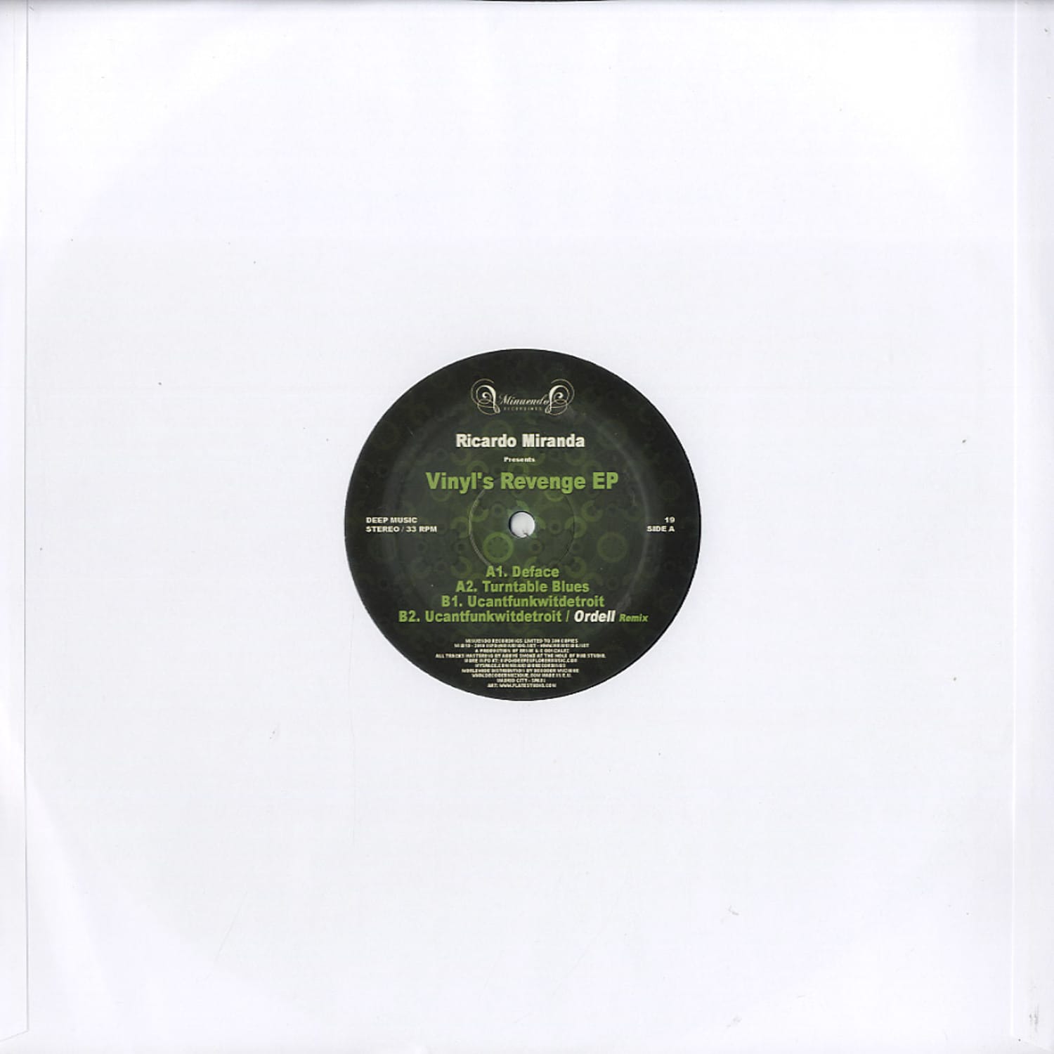 Ricardo Miranda - VINYLS REVENGE