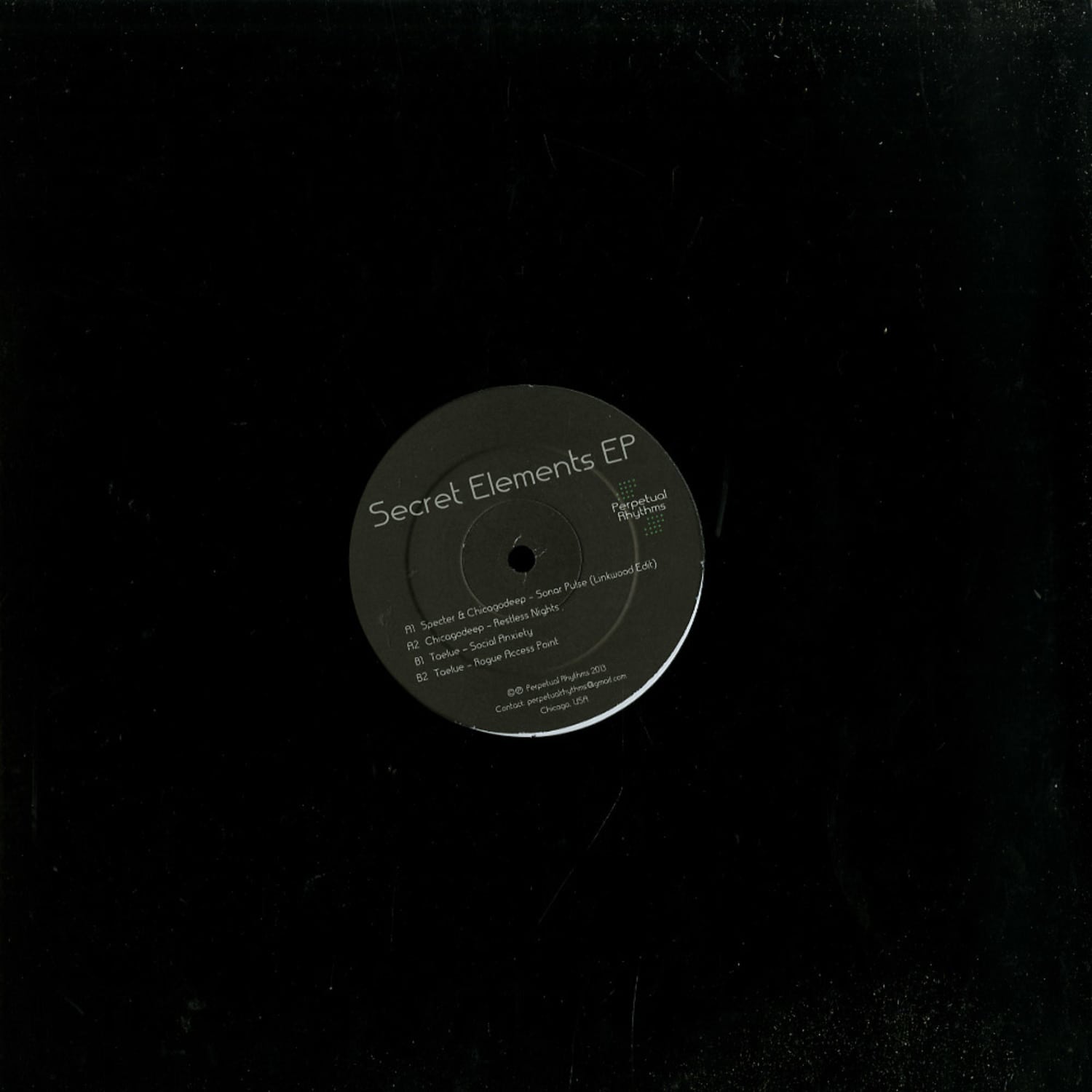 Specter / Chicagodeep / Taelue - SECRET ELEMENTS EP