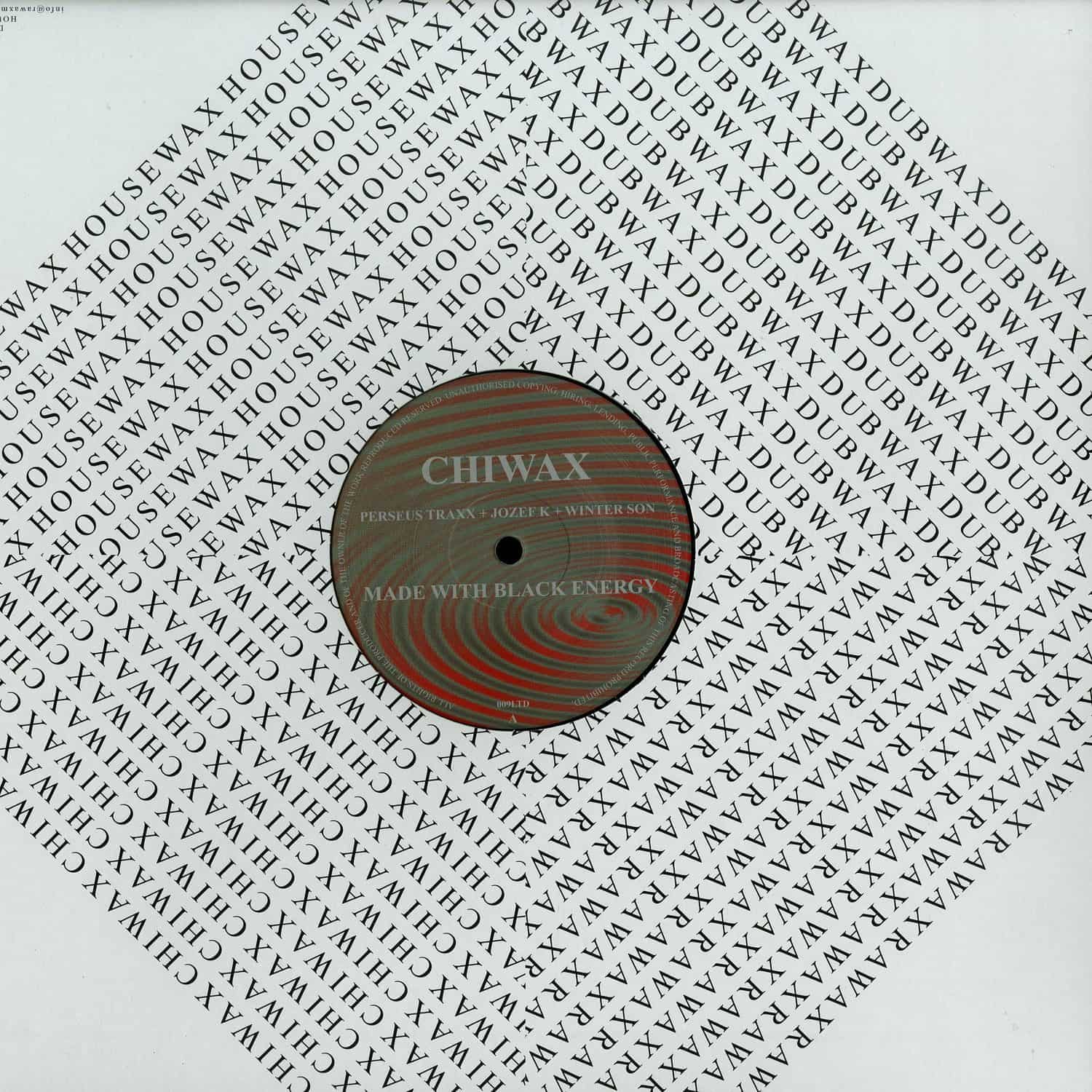 Perseus Traxx + Jozef K + Winter Son - MADE WITH BLACK ENERGY EP