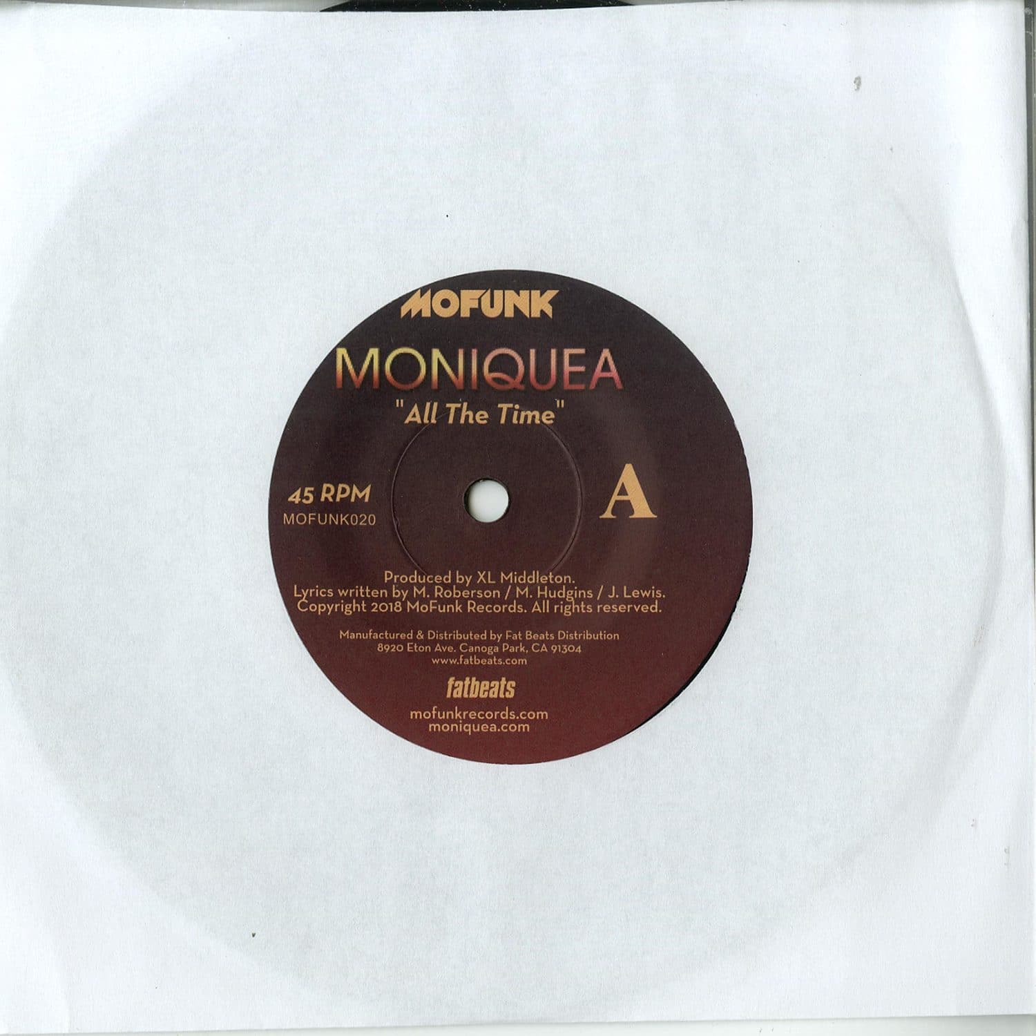 Moniquea - ALL THE TIME / HIS LADY 