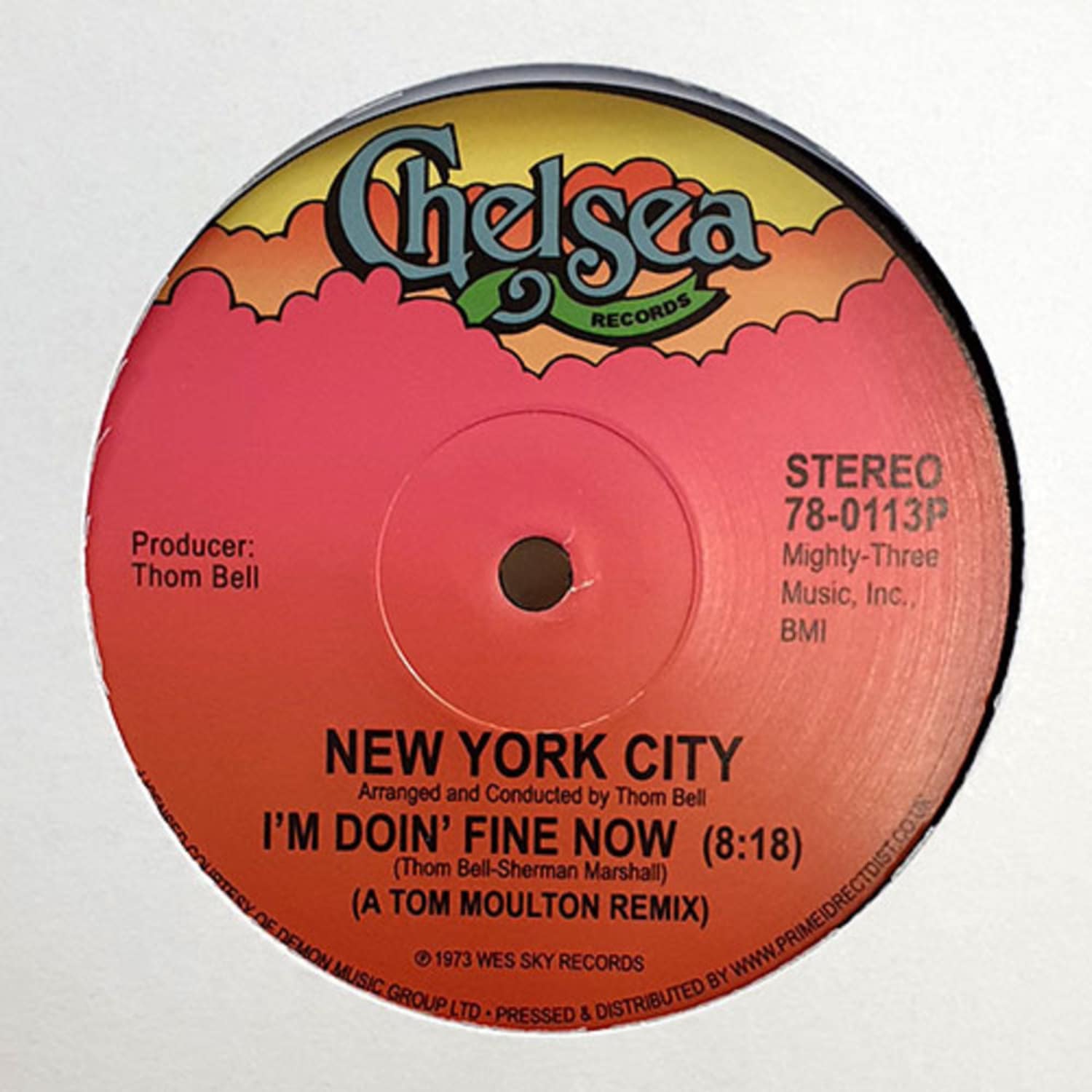 New York City - I M DOIN FINE NOW / QUICK FAST IN A HURRY 
