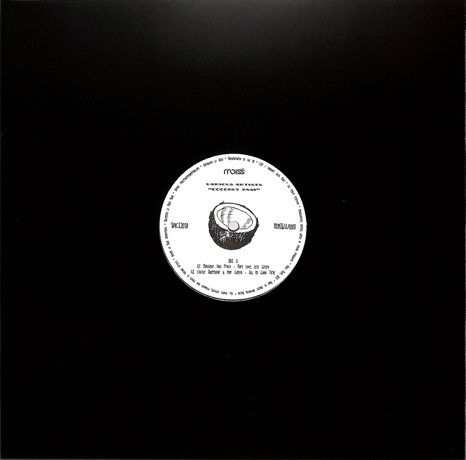 Monsieur Van Pratt / Castle Queenside / Igor Gonya / Saint Paul / C Da Afro - COCONUT JAM