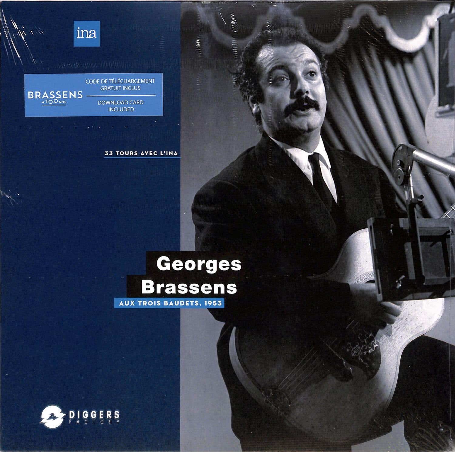 Georges Brassens - AUX TROIS BAUDETS, 1953 