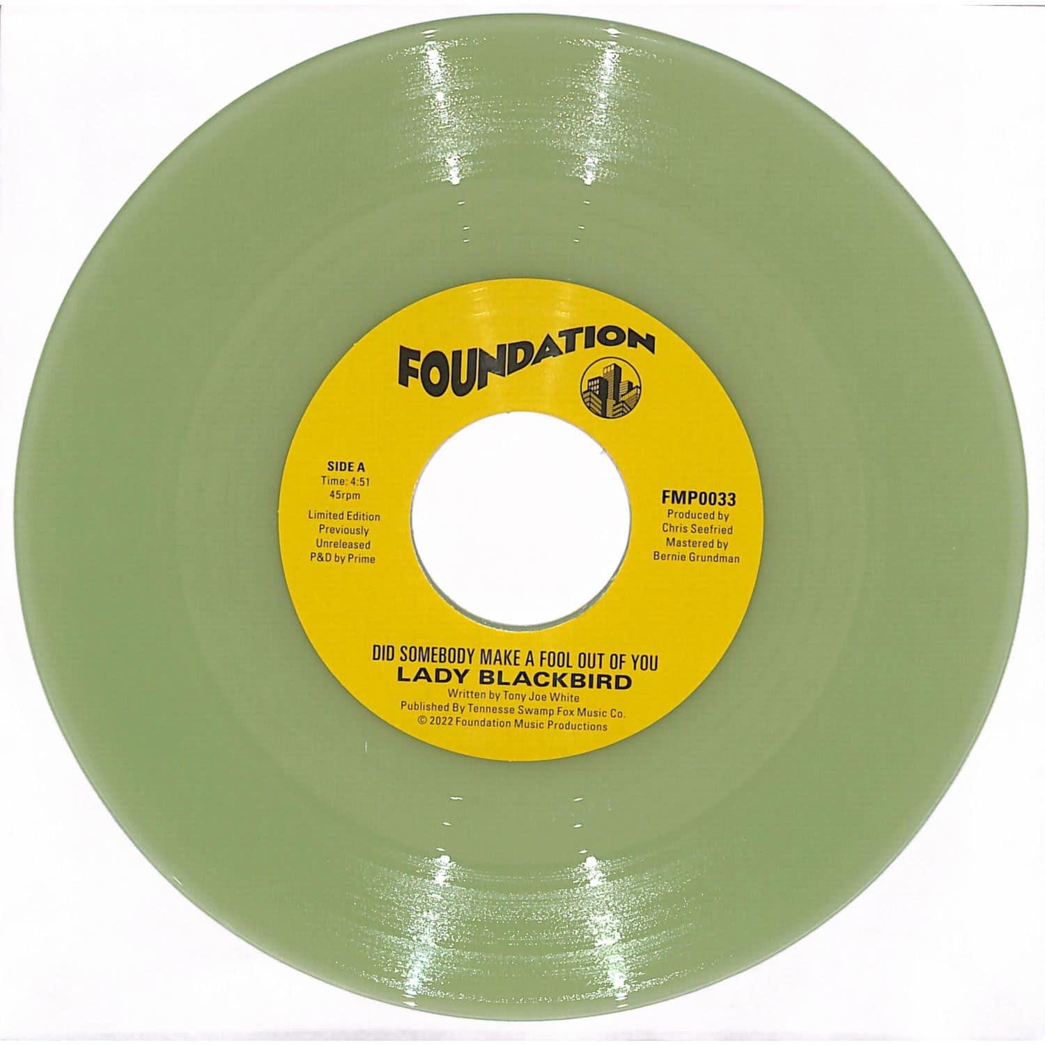 Lady Blackbird - DID SOMEBODY MAKE A FOOL OUTTA YOU / ITS NOT THAT EASY 