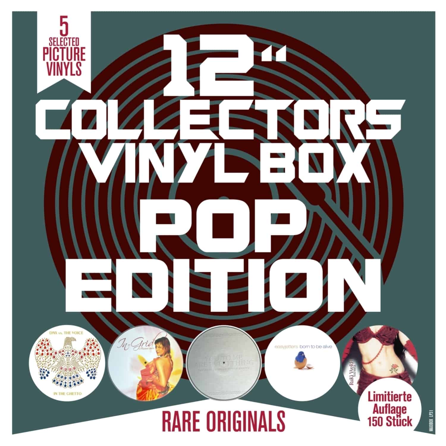 Various Artists - COLLECTORS PICTURE VINYL BOX: POP EDITION 