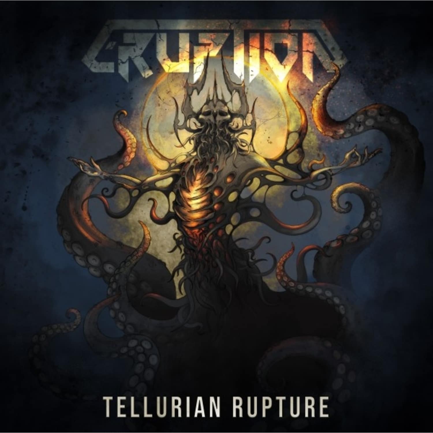 Eruption - TELLURIAN RUPTURE-GOLD / BLACK- 