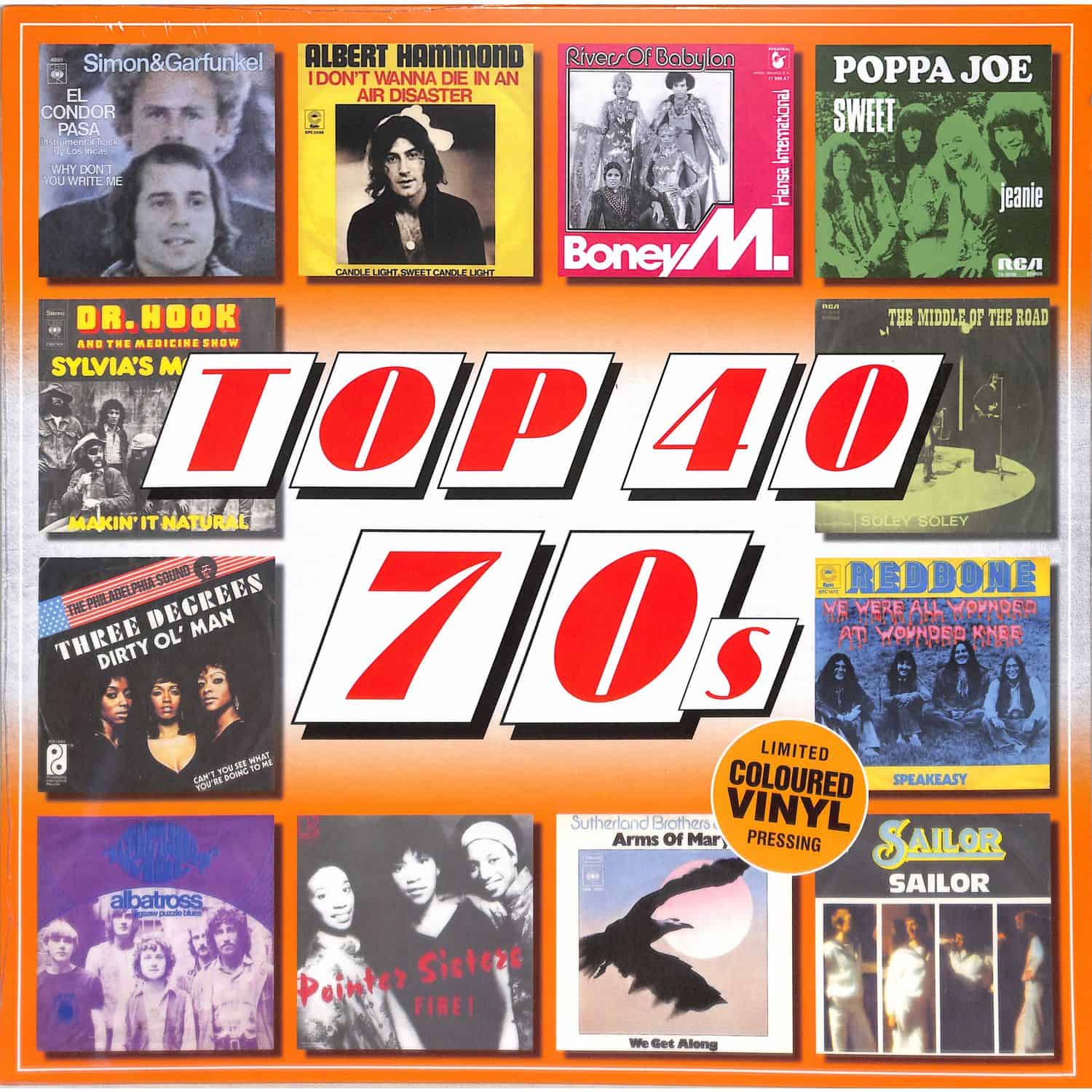 Various - TOP 40 70S 