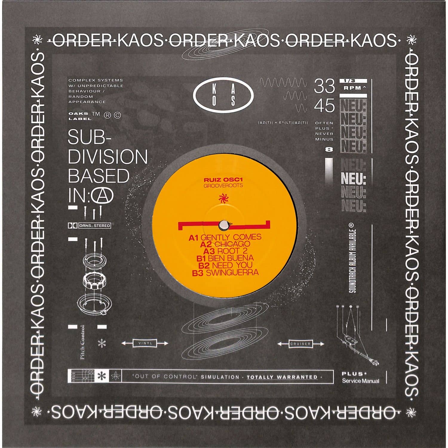 Ruiz OSC1 - GROOVEROOTS EP
