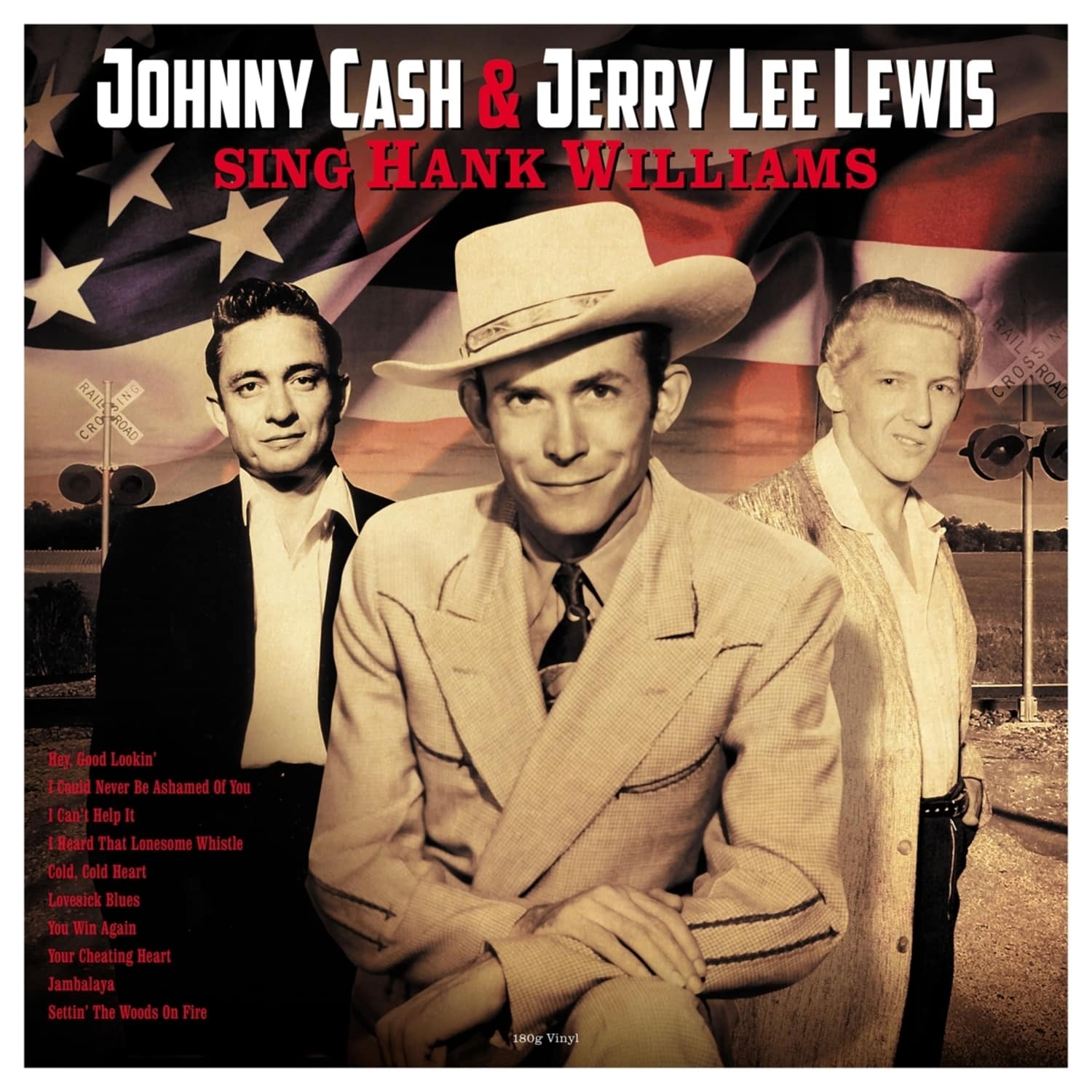 Jerry Lee Lewis & Johnny Cash - SING HANK WILLIAMS 