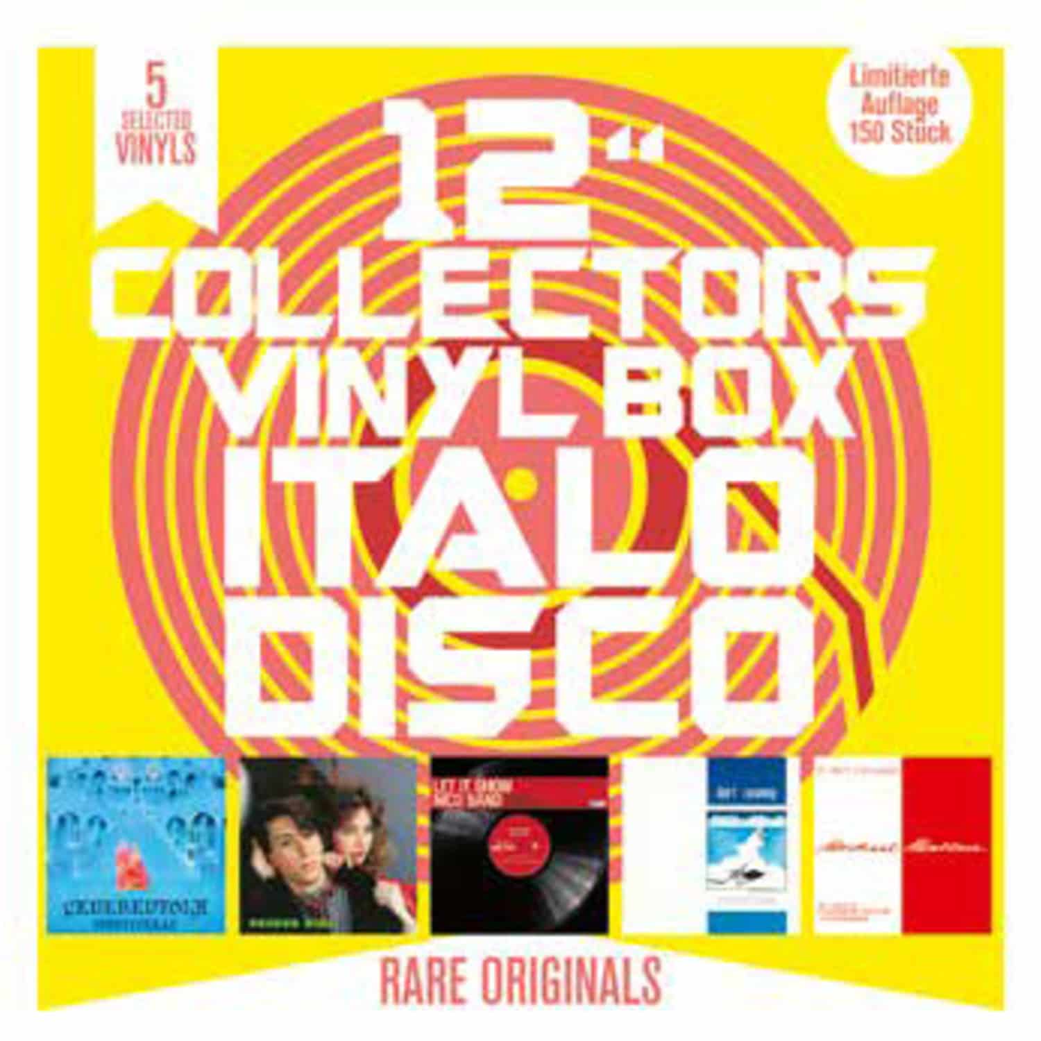 Martinelli - The Fashion - Nico Band - 12INCH COLLECTOR S VINYL BOX: ITALO DISCO 