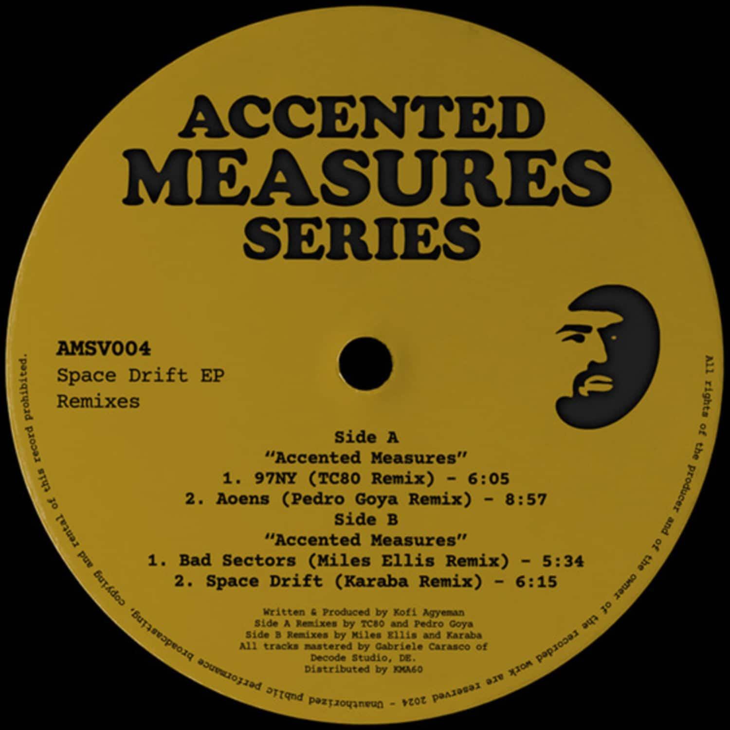 Accented Measures - SPACE DRIFT REMIXES EP