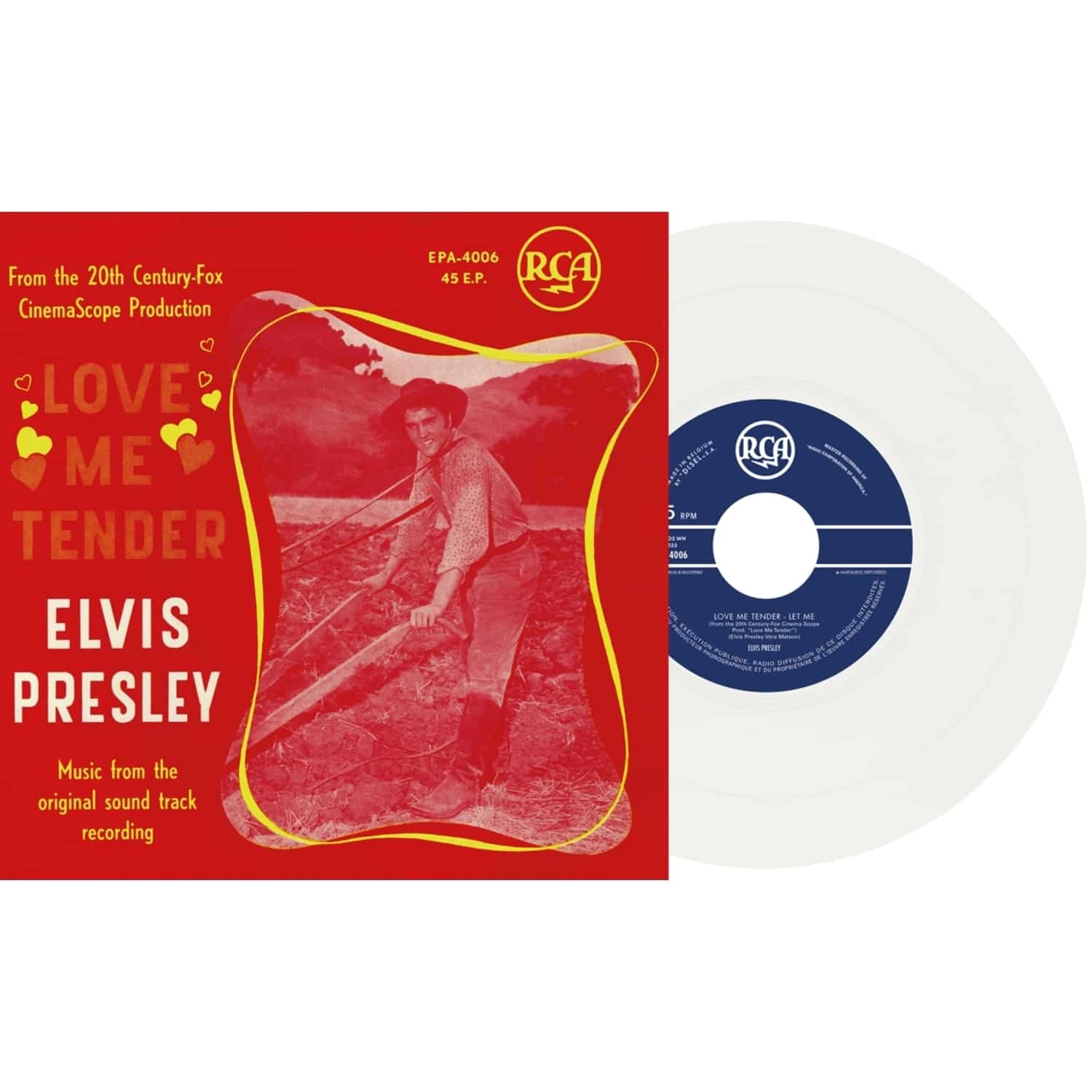 Elvis Presley - EP ETRANGER N14 - LOVE ME TENDER 
