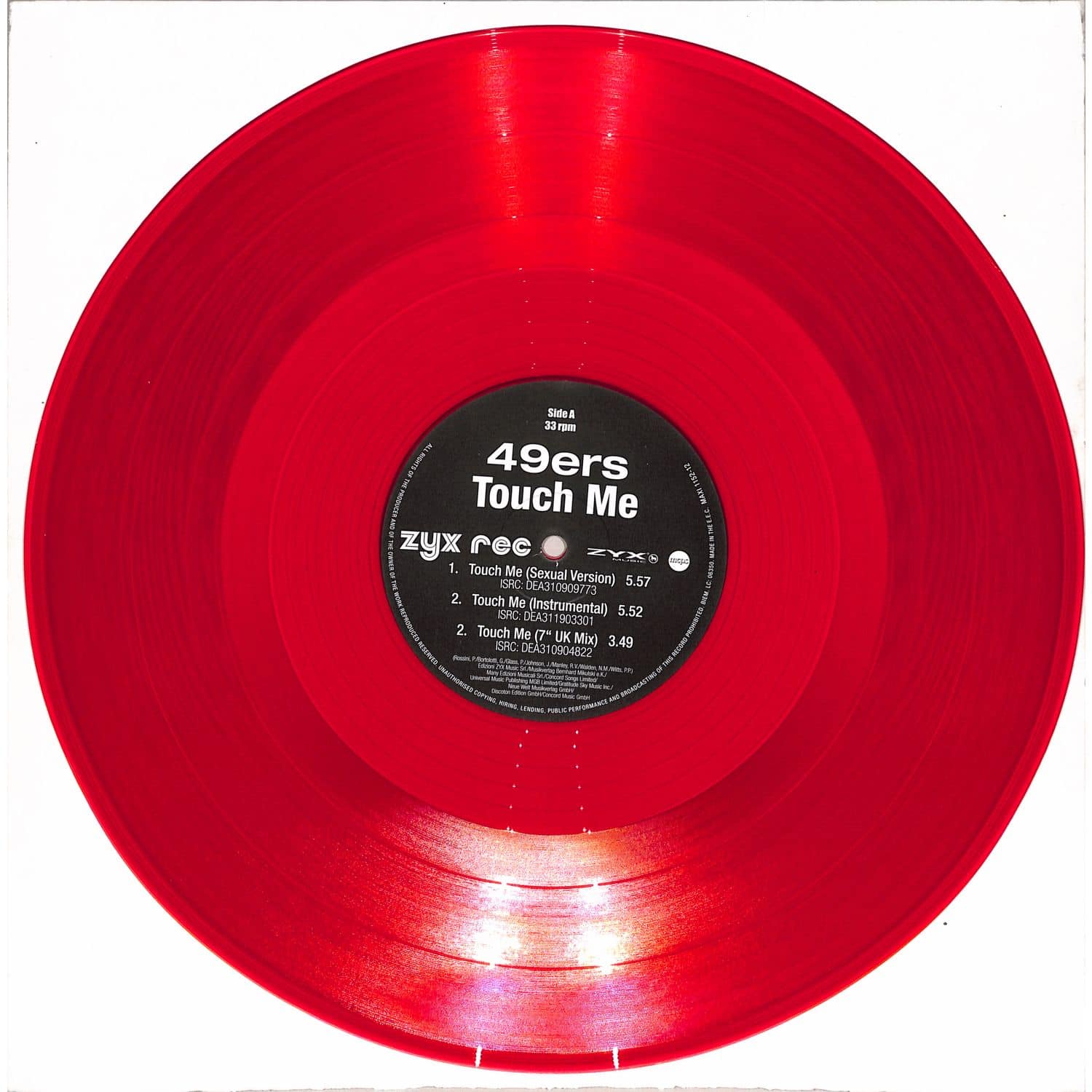 49ers - TOUCH ME 