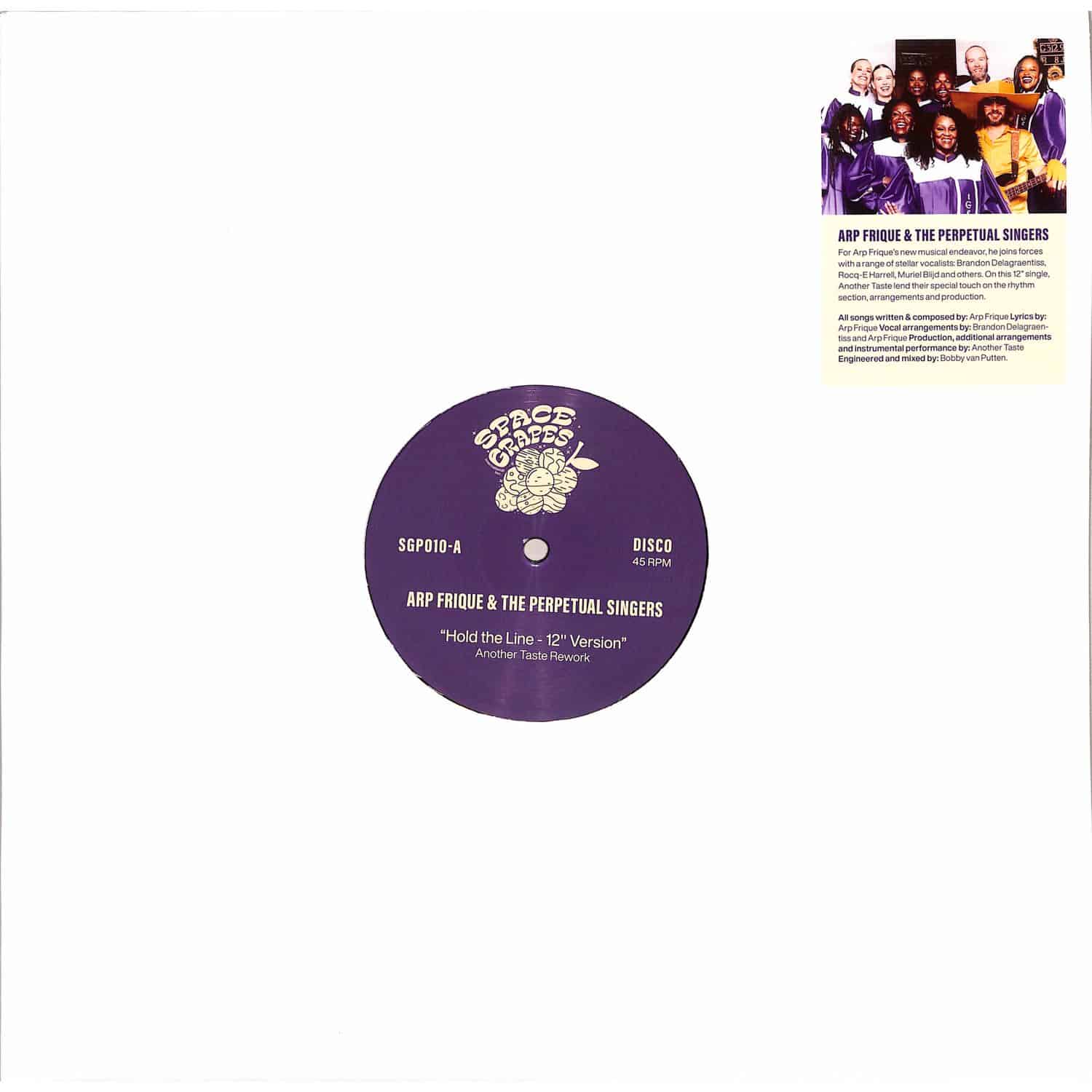 Arp Frique & The Perpetual Singers - HOLD THE LINE / FATHER FATHER / HOLY GHOST 
