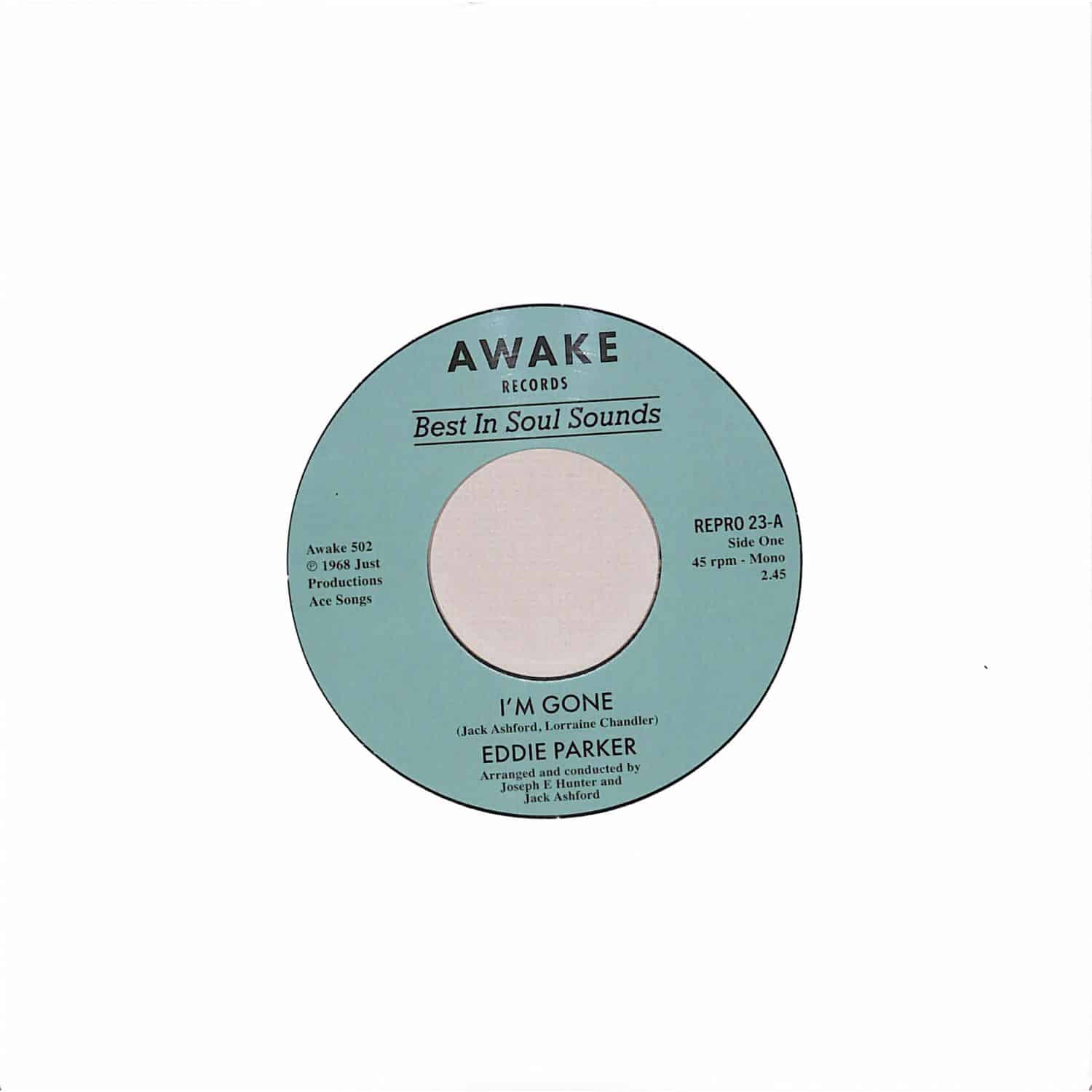 Eddie Parker - I M GONE / CRYING CLOWN 