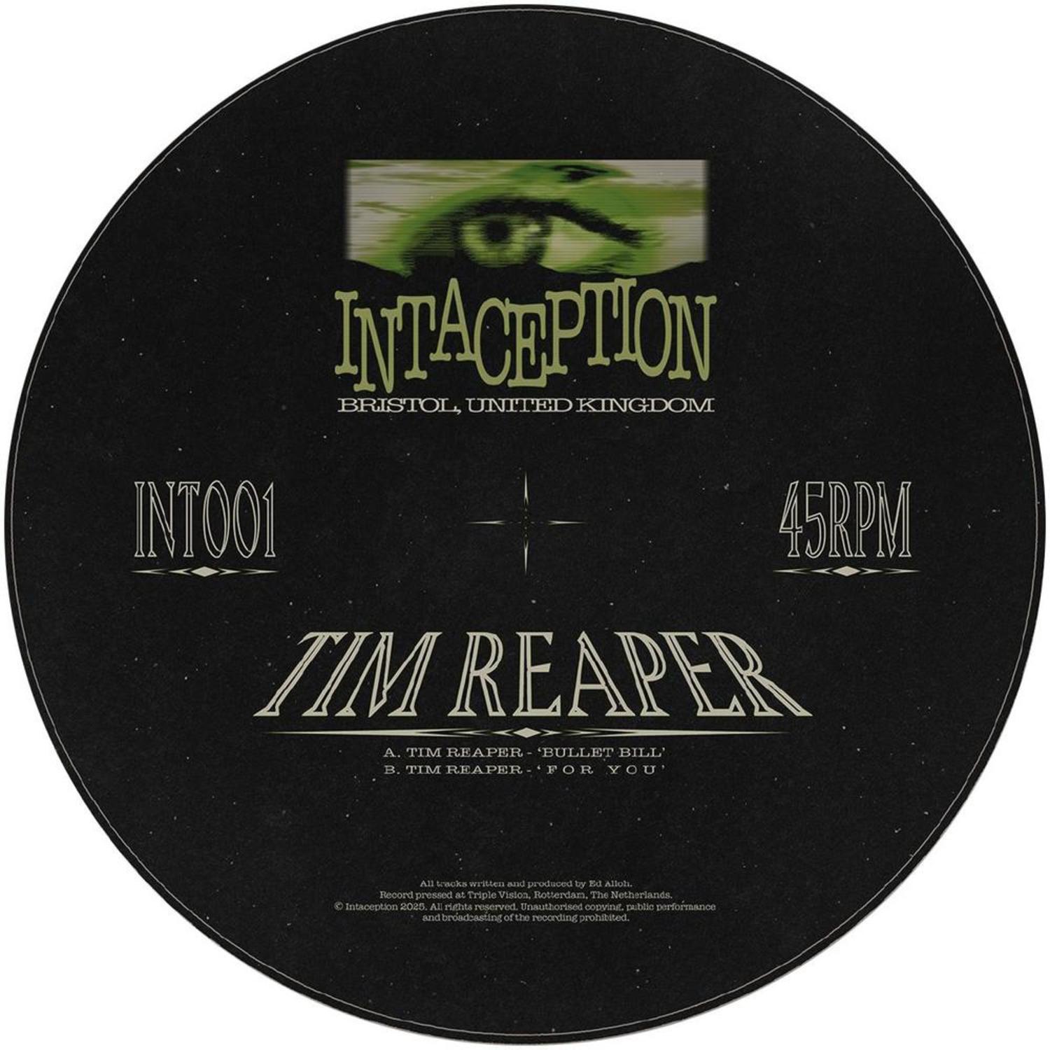 Tim Reaper - BULLET BILL / FOR YOU