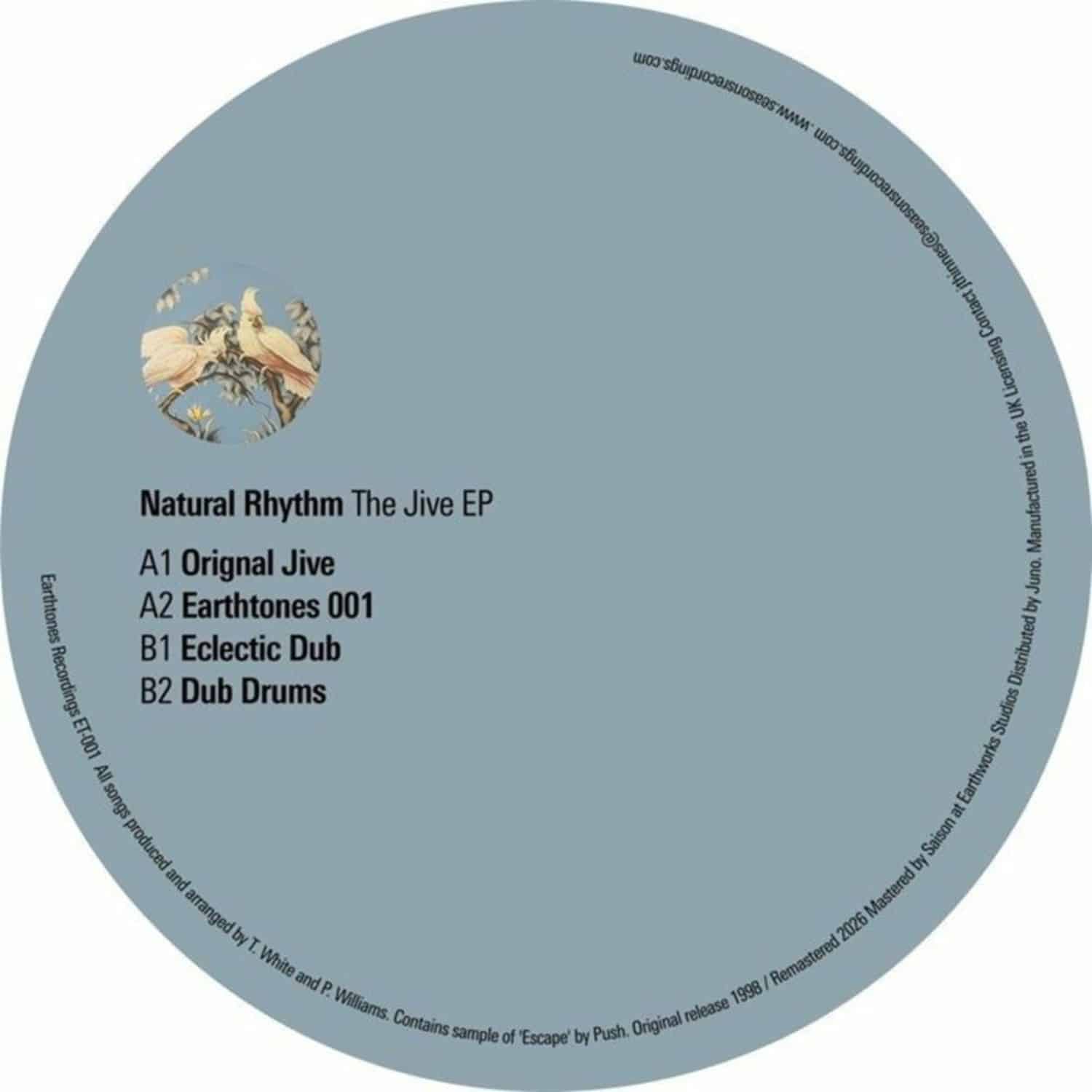 Natural Rhythm - THE JIVE EP