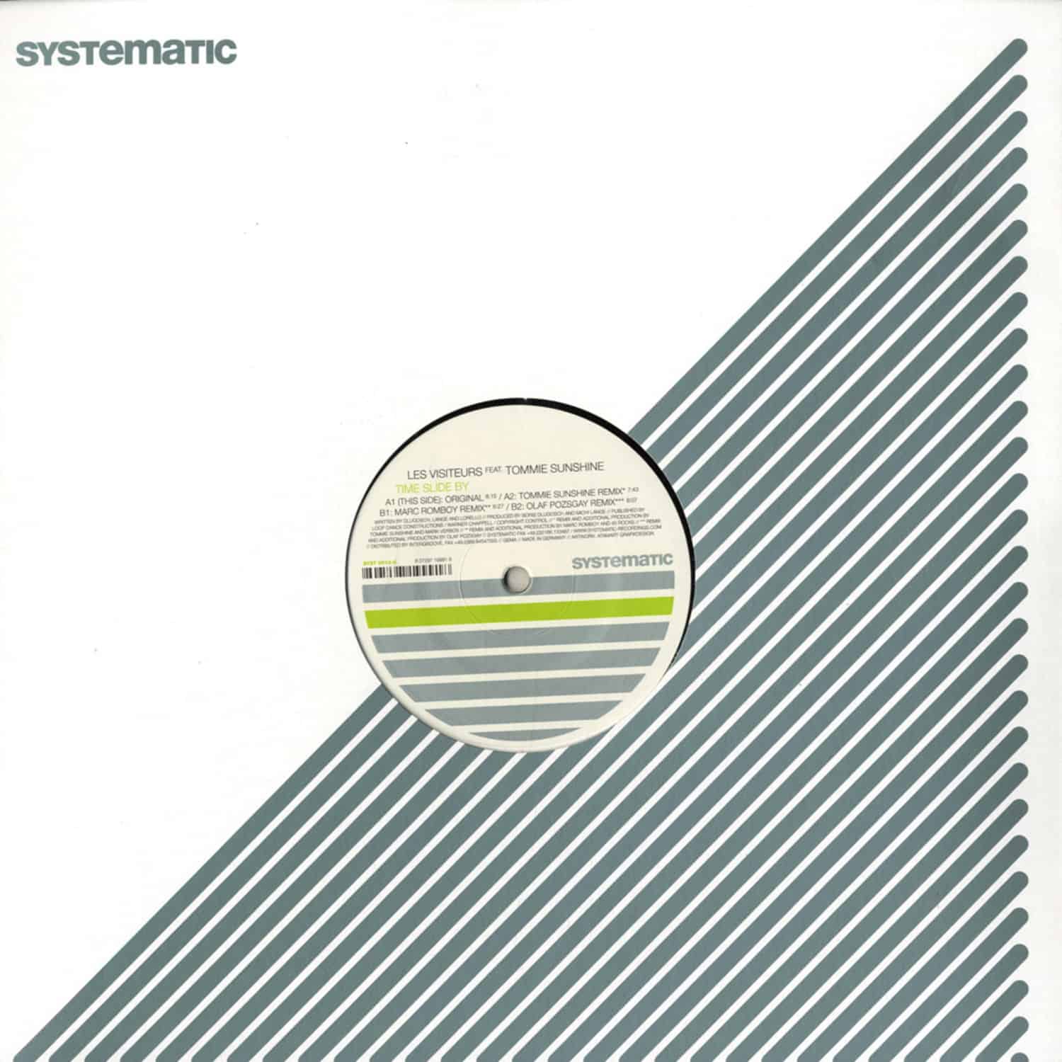 Les Visiteurs feat. Tommie Sunshine - TIME SLIDE BY