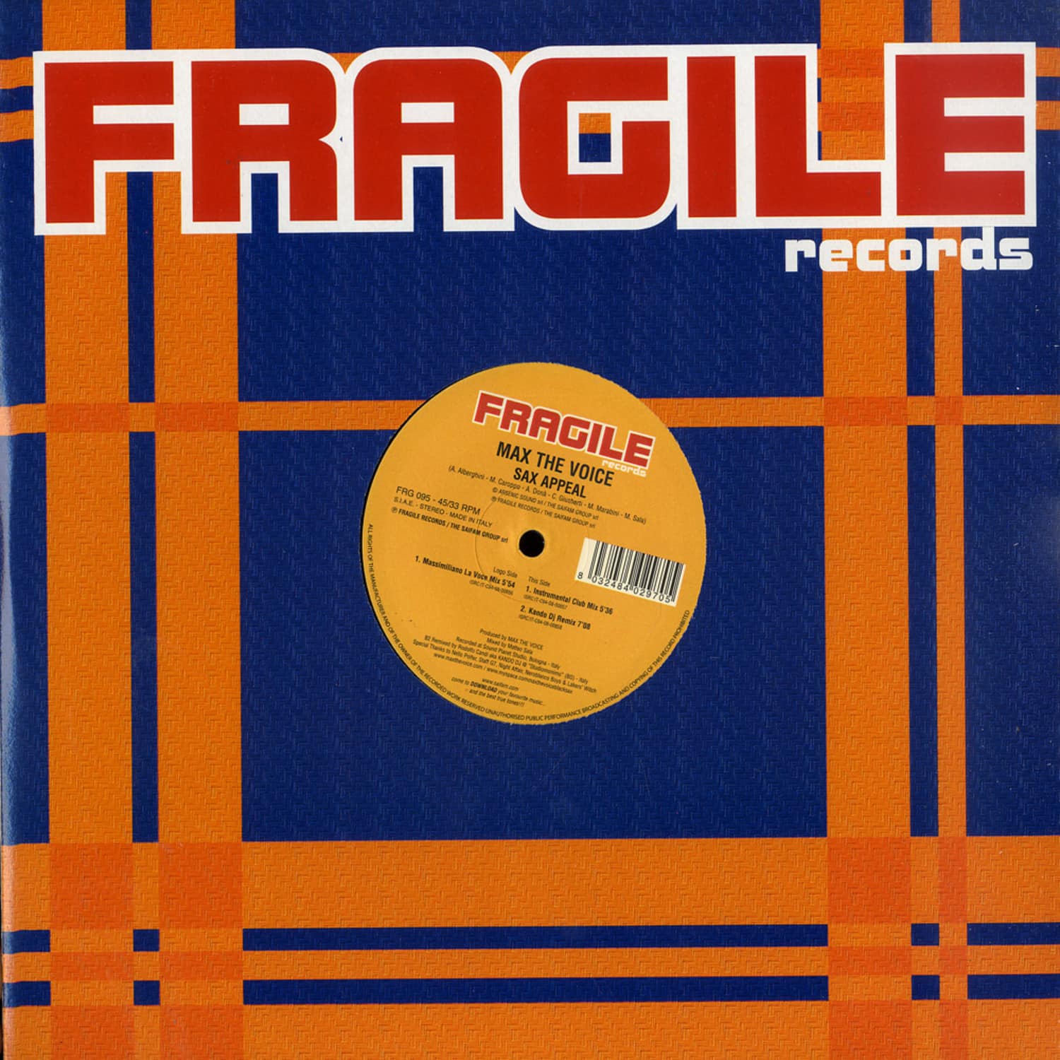 Max The Voice - SAX APPEAL