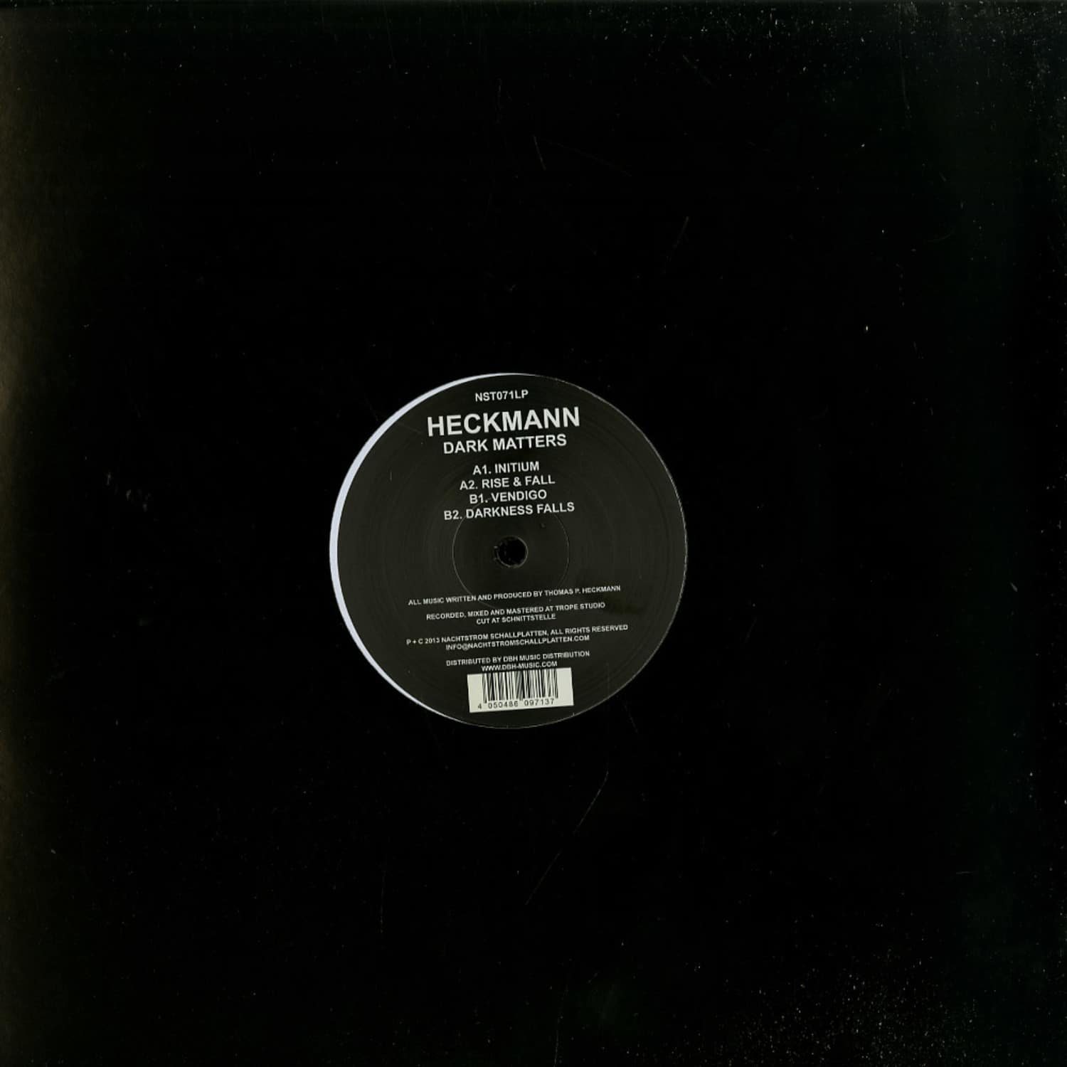 Thomas P. Heckmann - DARK MATTERS 