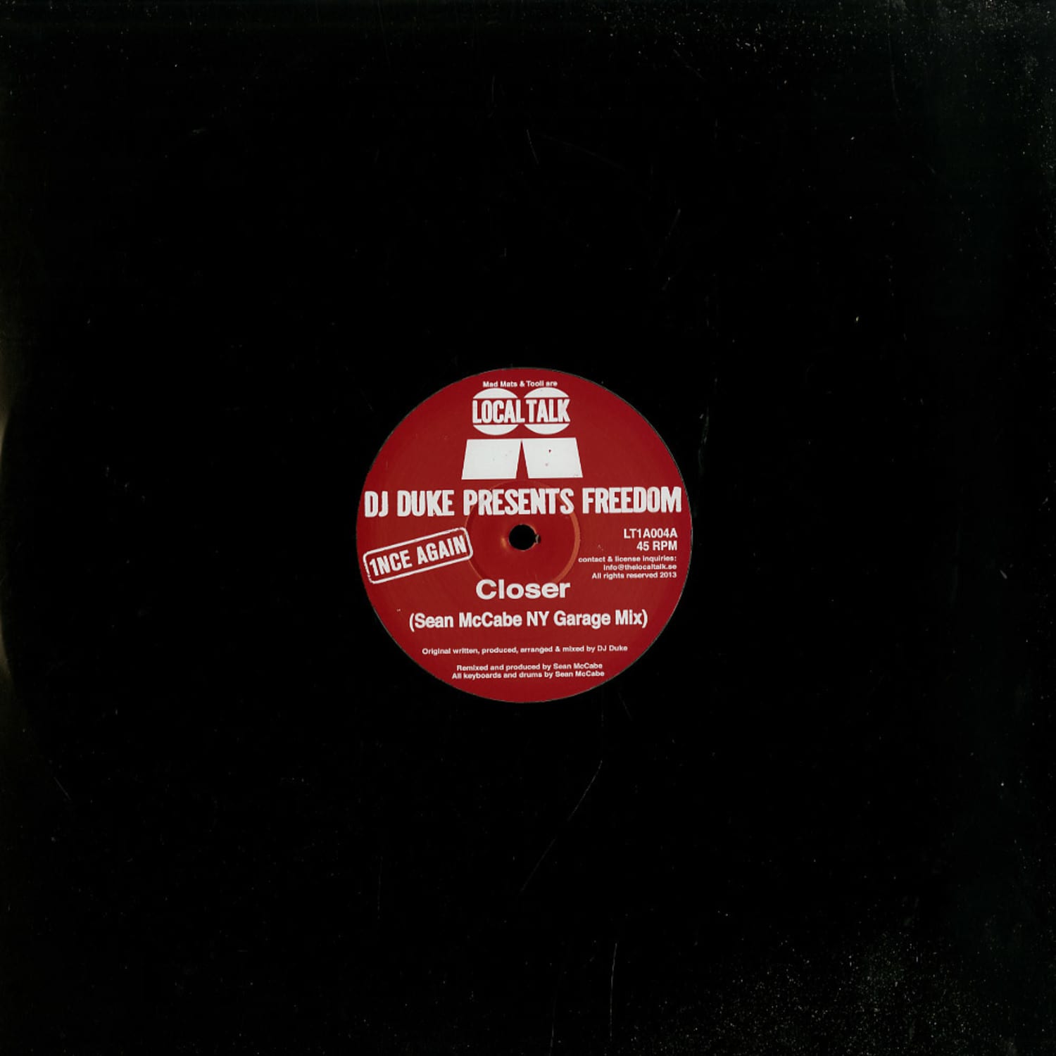 DJ Duke Pres Freedom - CLOSER 