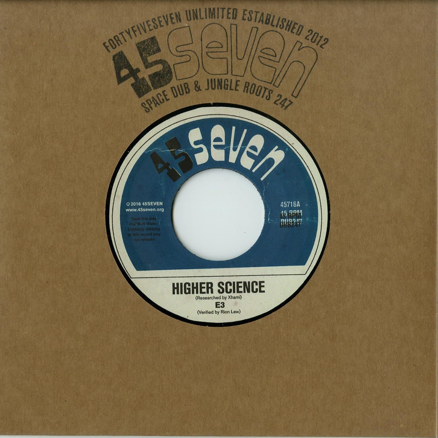 E3 - HIGHER SCIENCE 