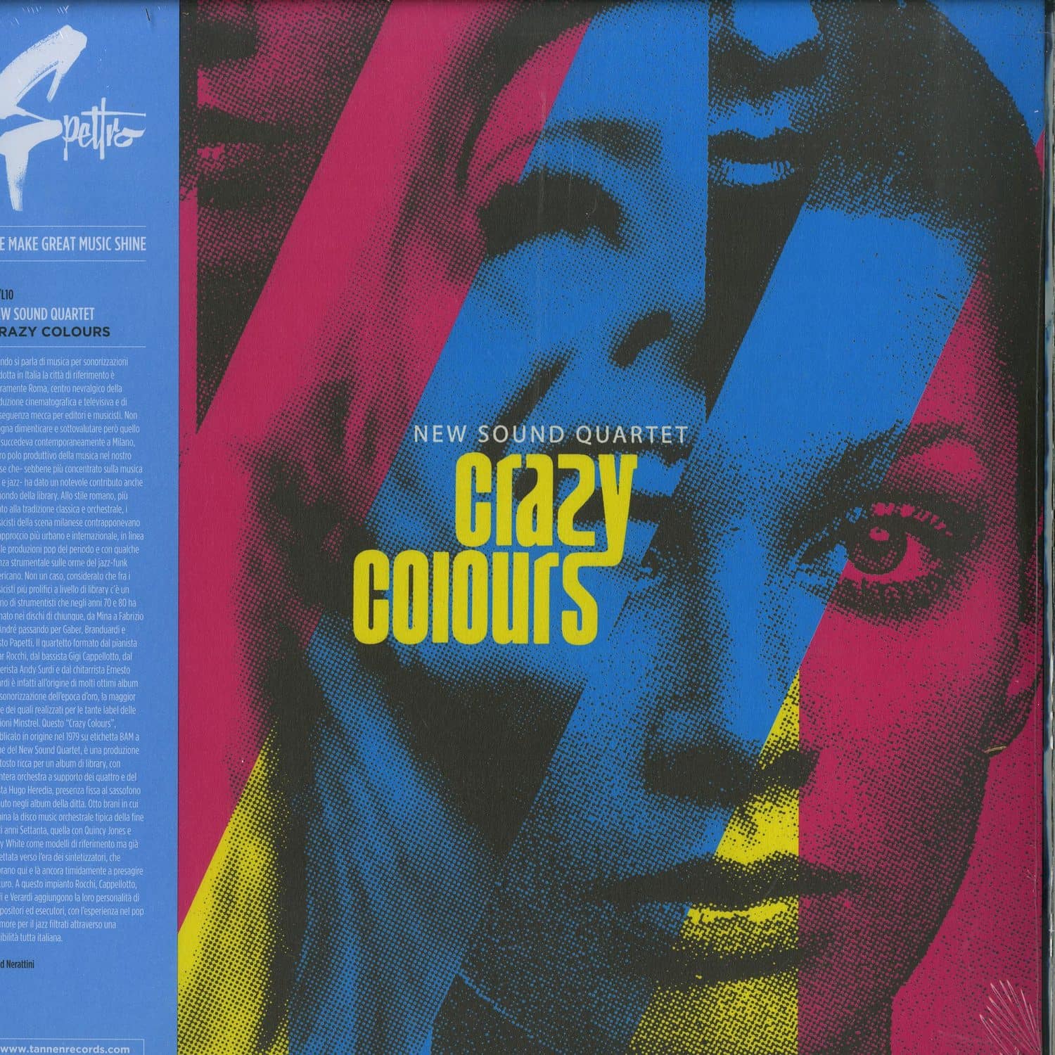 New Sound Quartet - CRAZY COLOURS LP 