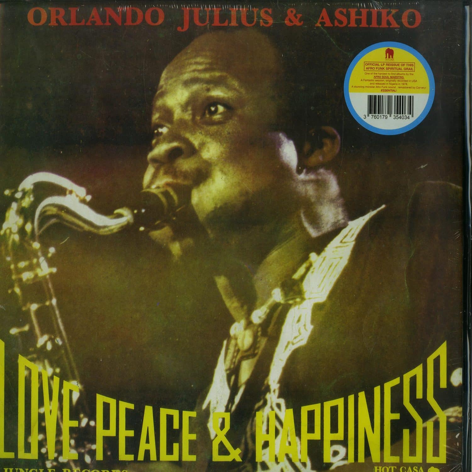 Orlando Julius & Ashiko - LOVE, PEACE & HAPPINESS 