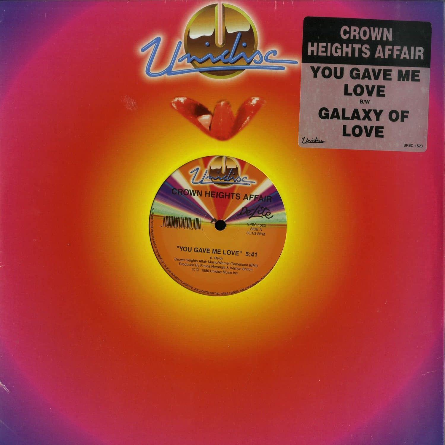 Crown Heights Affair - YOU GAVE ME LOVE / GALAXY OF LOVE