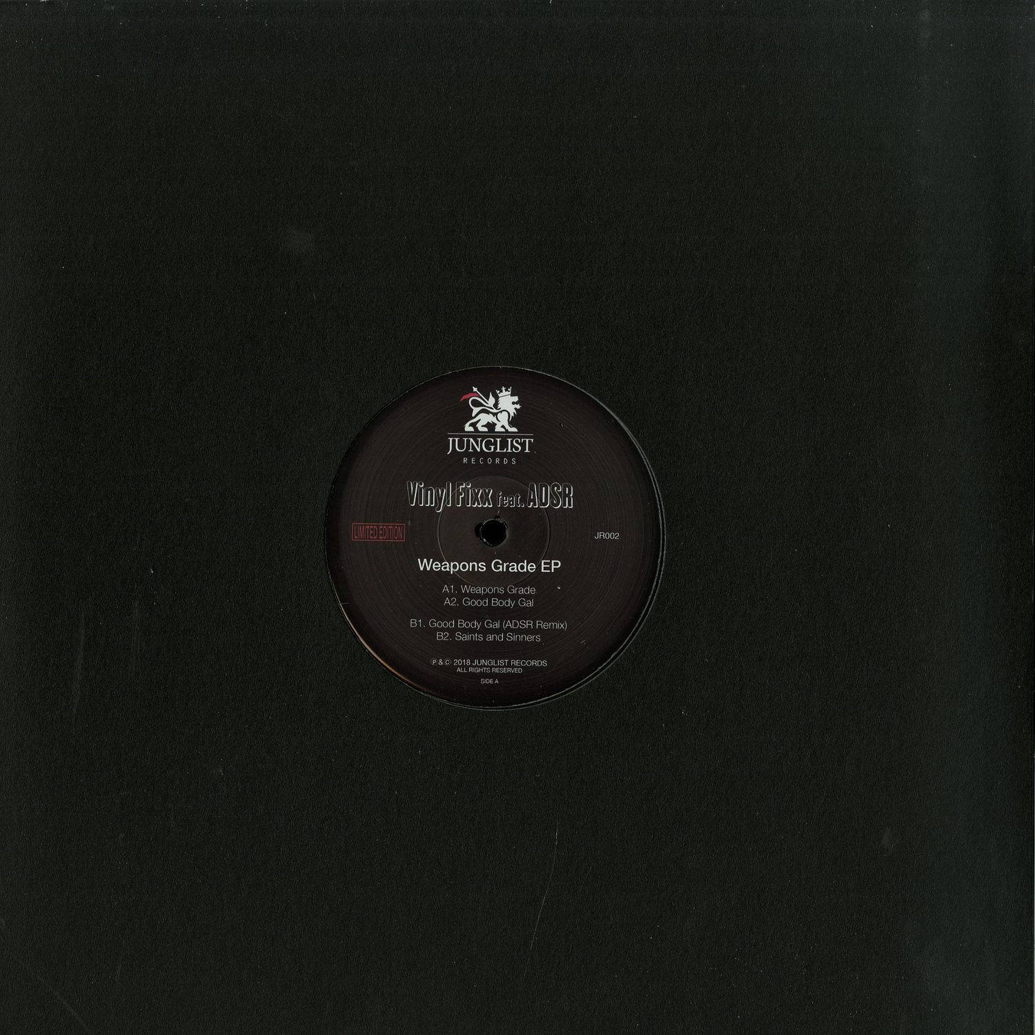 Vinyl Fixx feat. ADSR - Weapons Grade EP