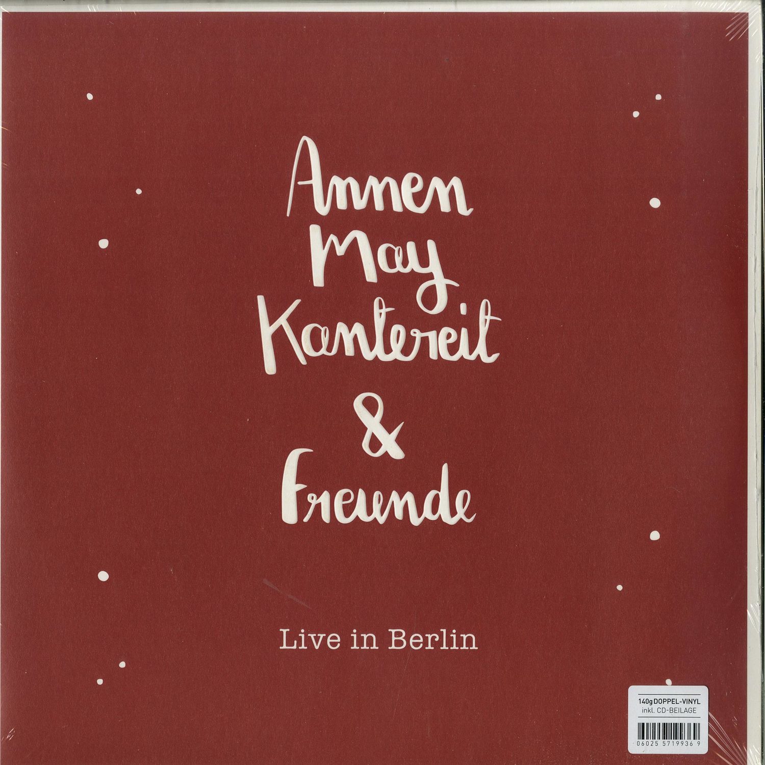 AnnenMayKantereit - ANNENMAYKANTEREIT & FREUNDE - LIVE IN BERLIN 