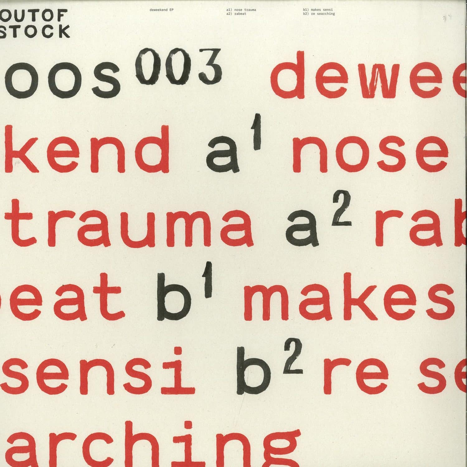 deweekend - deweekend EP