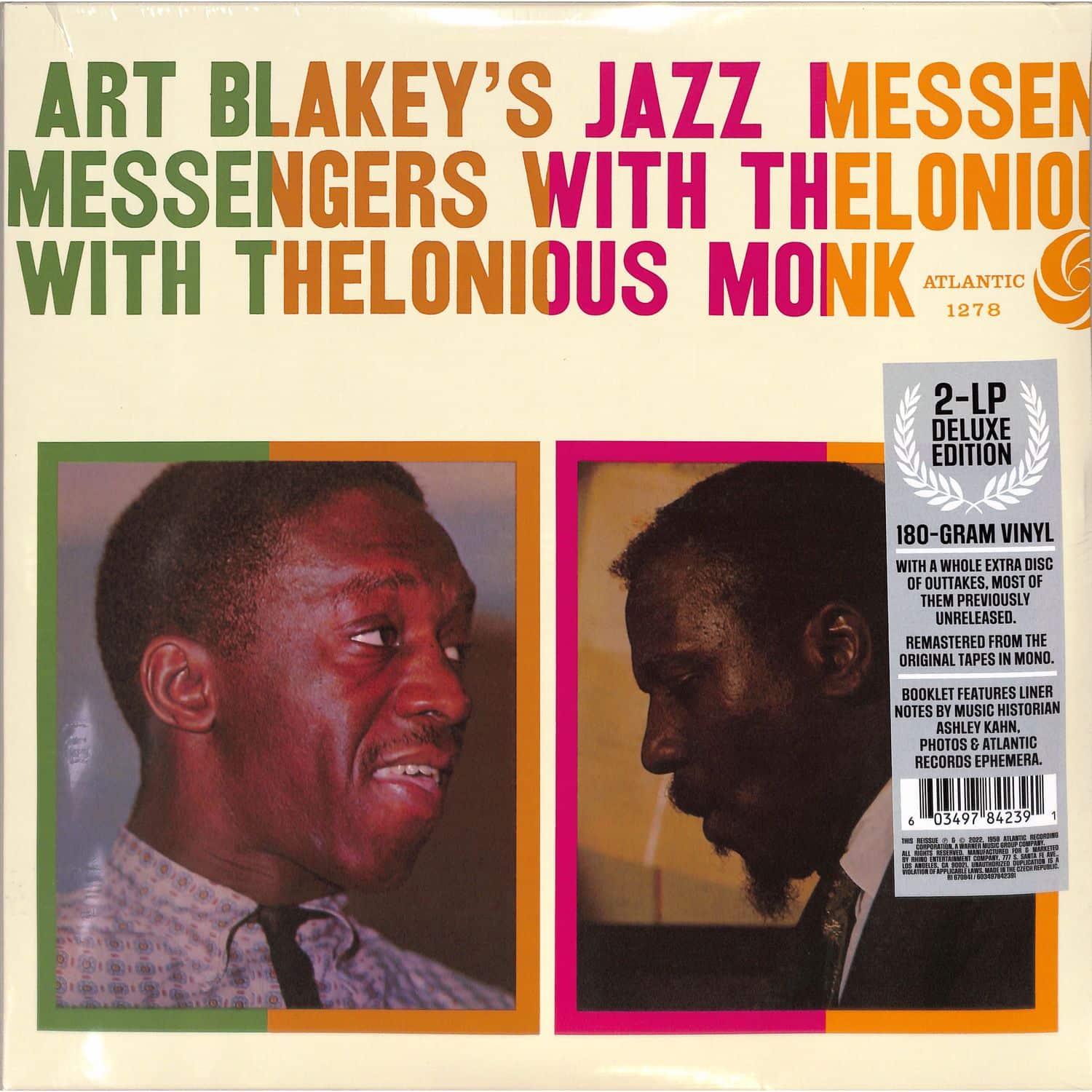 Art Blakey / Thelonious Monk - ART BLAKEYS JAZZ MESSENGERS WITH THELONIOUS MONK 