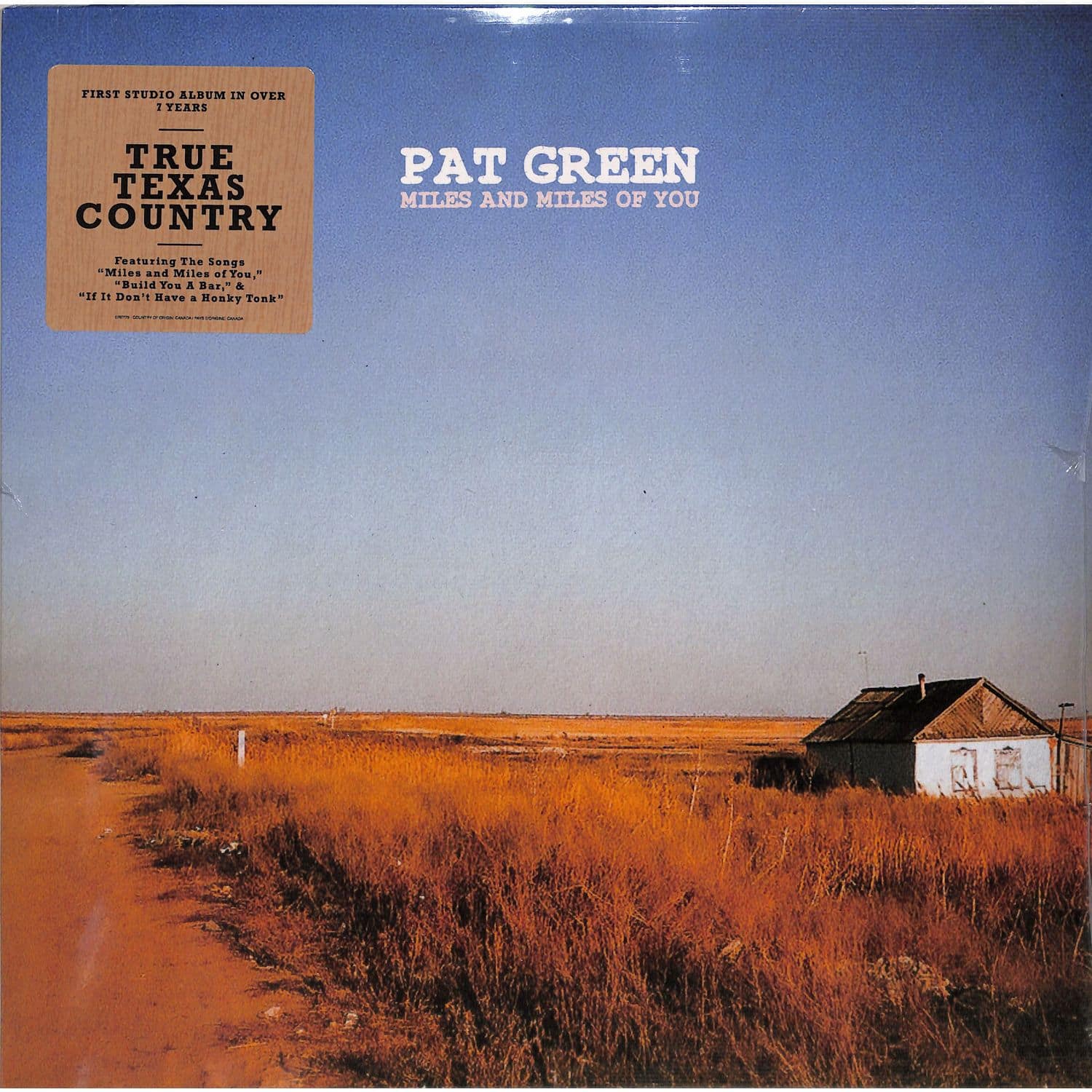 Pat Green - MILES AND MILES OF YOU 