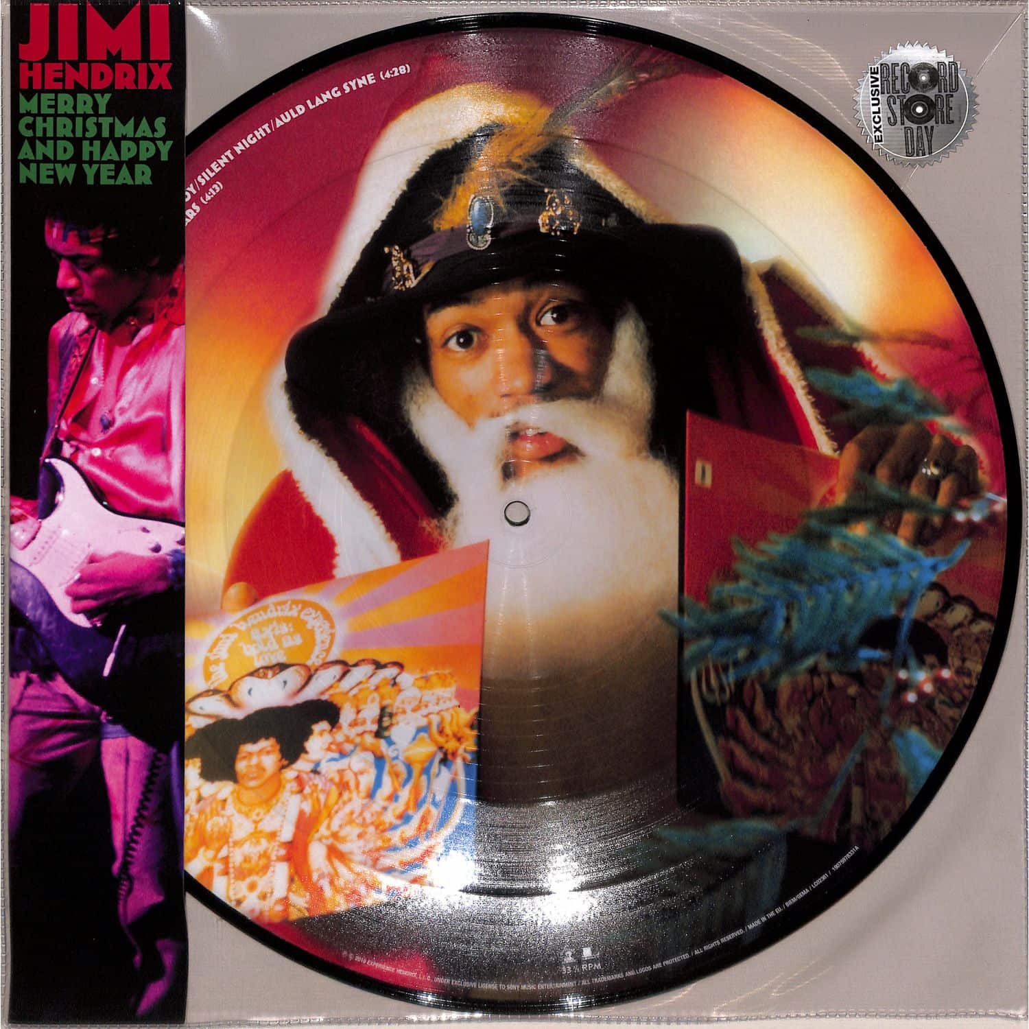 Jimi Hendrix - MERRY CHRISTMAS AND HAPPY NEW YEAR 