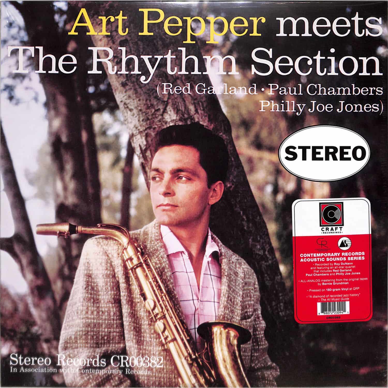 Art Pepper - ART PEPPER MEETS THE RHYTHM SECTION 