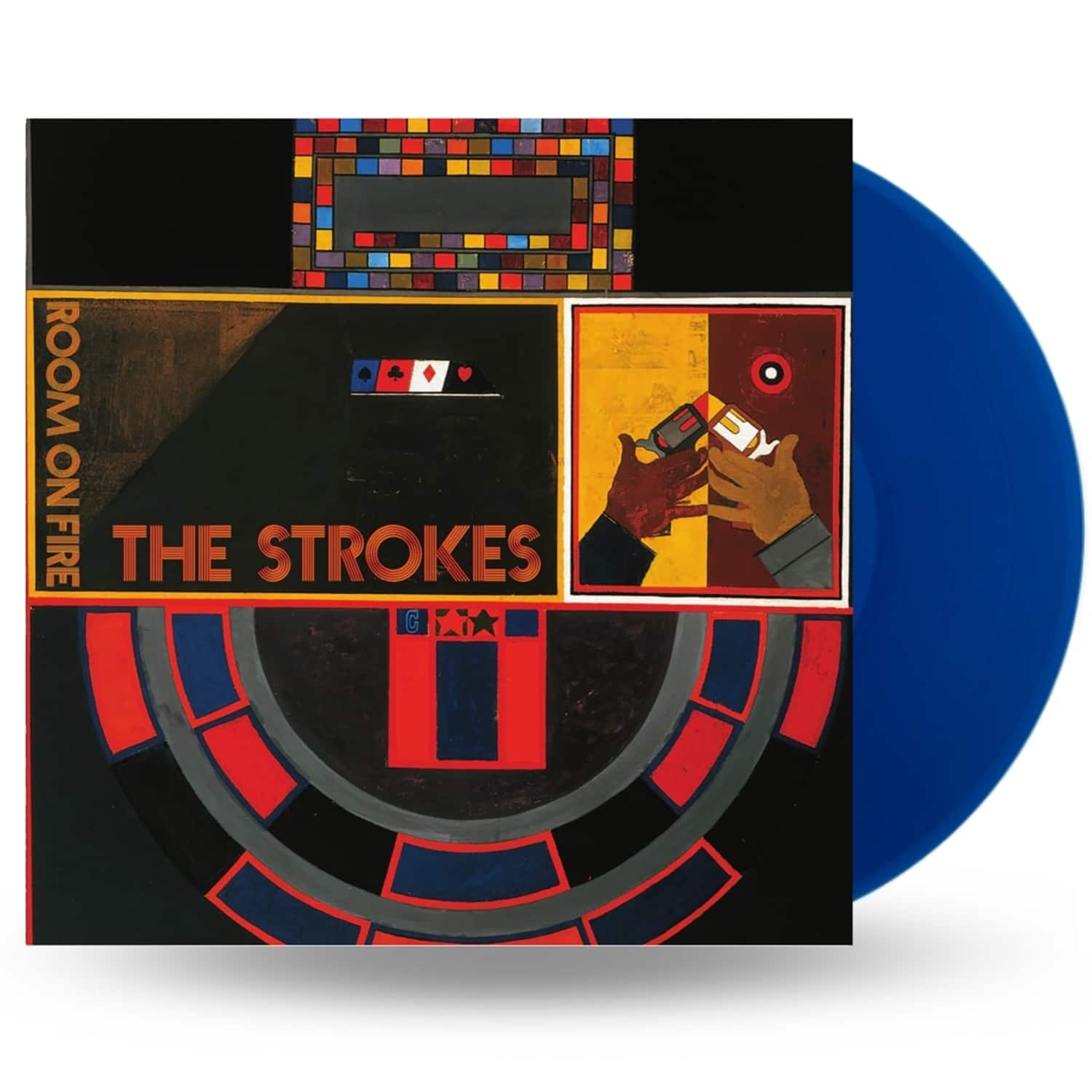 The Strokes - ROOM ON FIRE-COLORED VINYL-TRANSPARENT BLUE 