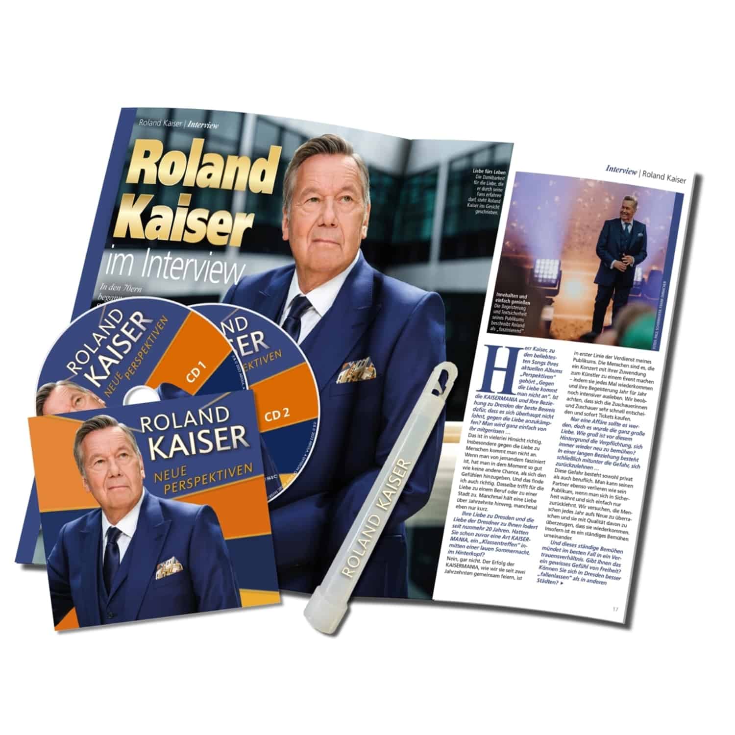 Roland Kaiser - NEUE PERSPEKTIVEN-LTD.FANMAGAZIN EDITION 