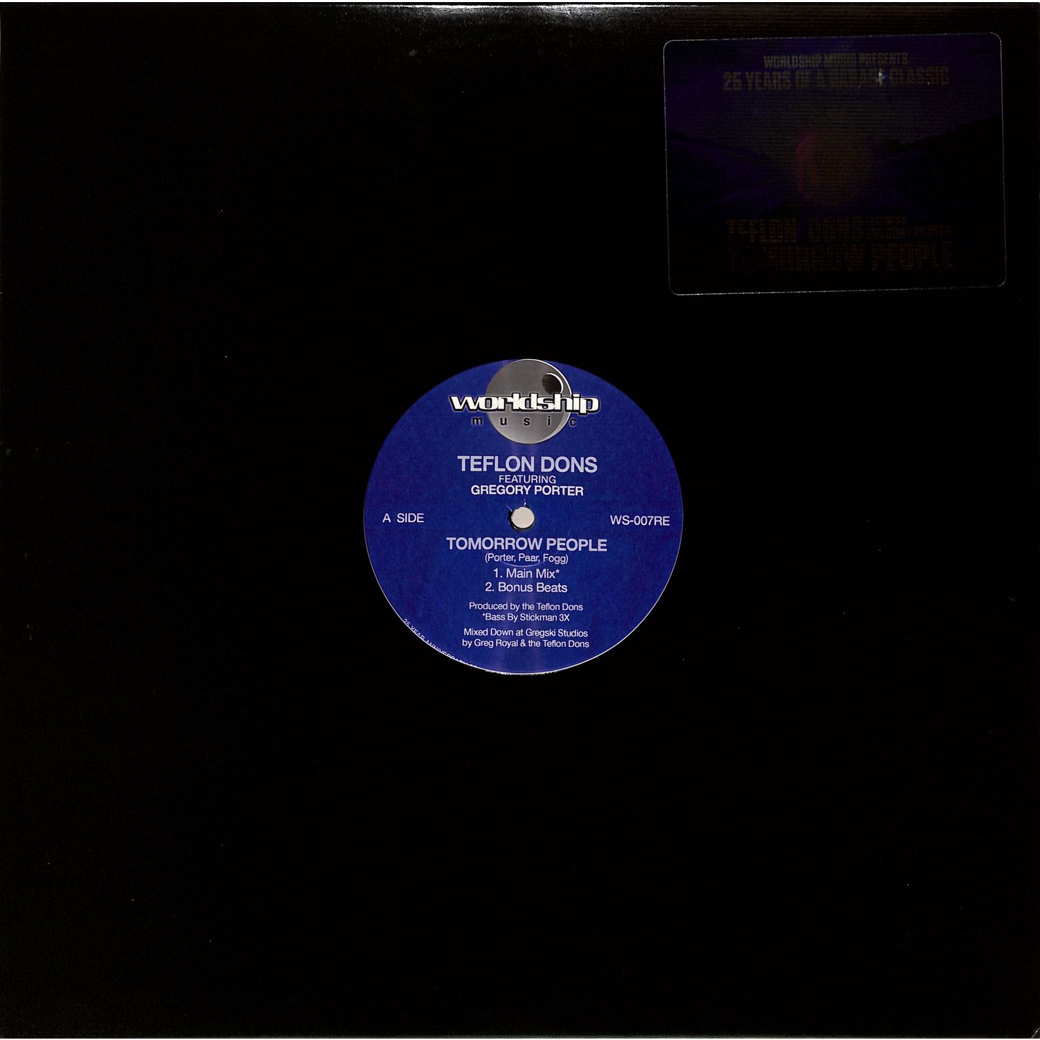 Teflon Dons Ft. Gregory Porter - TOMORROW PEOPLE 