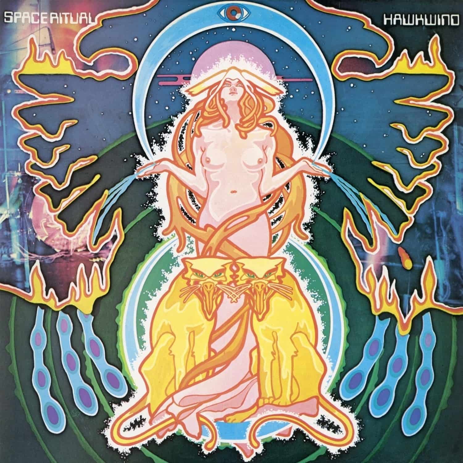 Hawkwind - SPACE RITUAL DOUBLE 12 BLACK VINYL EDITION 