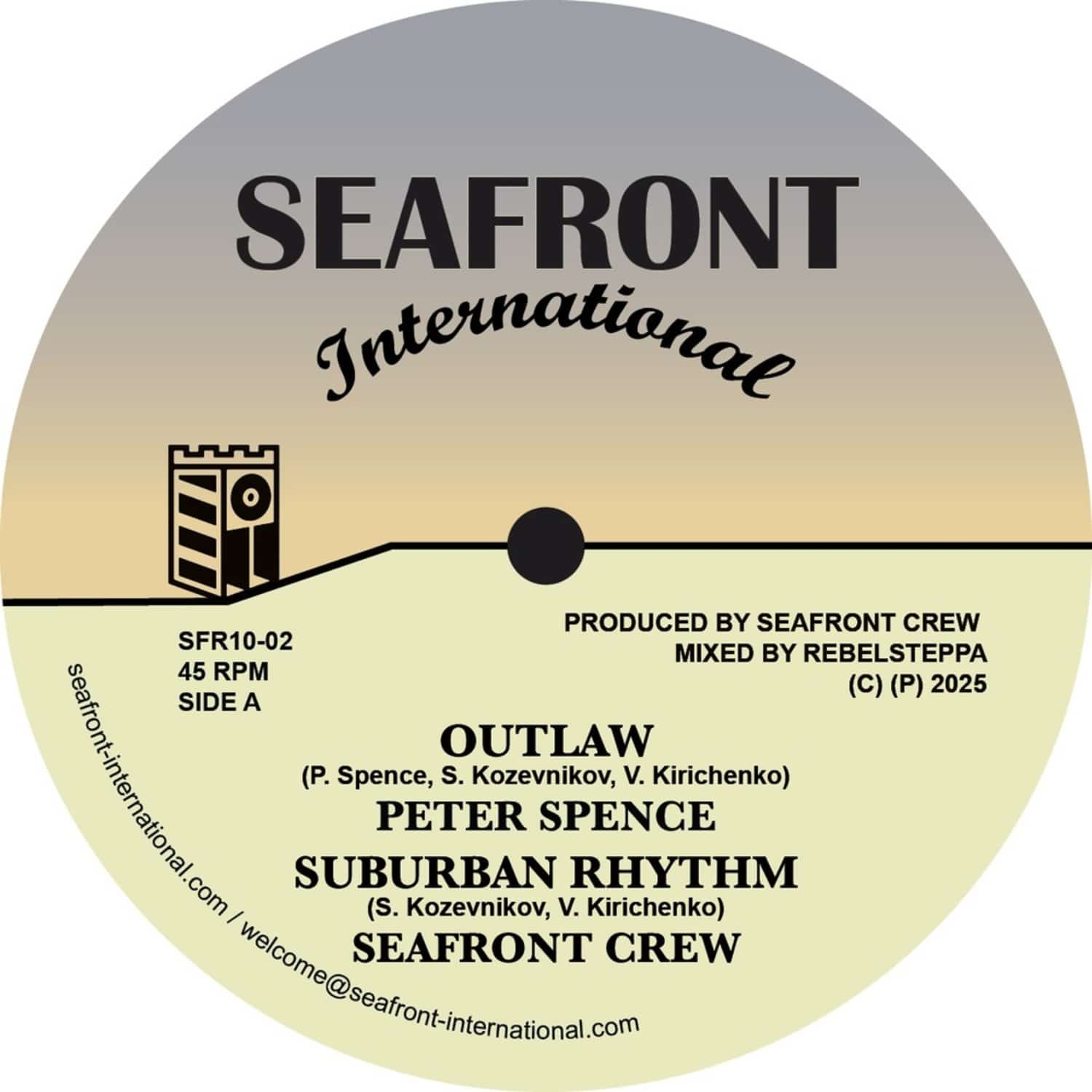 Peter Spence, Fidel, Seafront Crew - SUBURBAN RHYTHM 