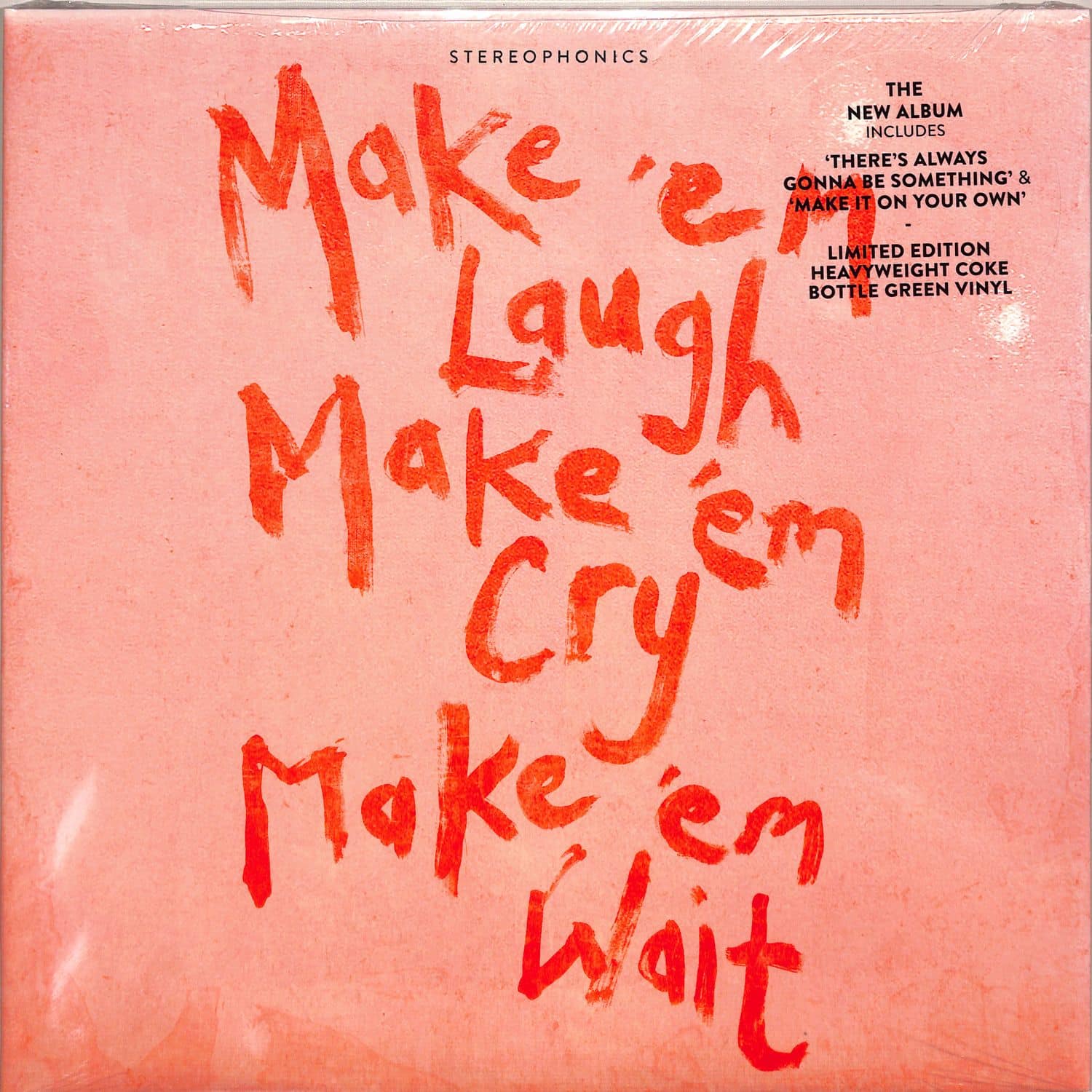 Stereophonics - MAKE EM LAUGH, MAKE EM CRY, MAKE EM WAIT 