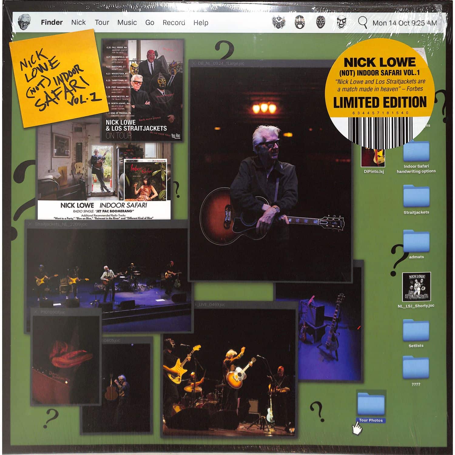 Nick Lowe & Los Straitjackets - OUTDOOR SAFARI 