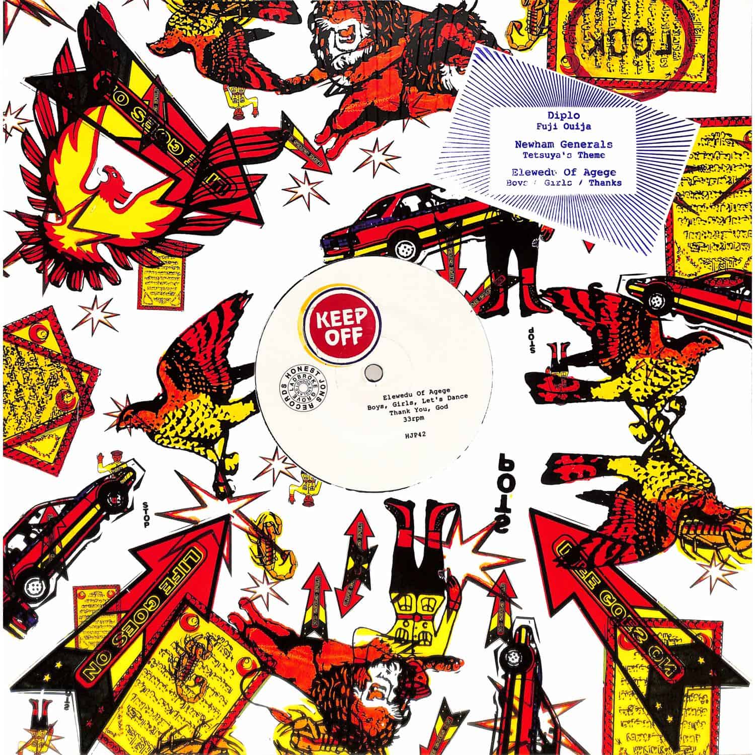 Tony Allen / Newham Generals / Diplo - FUJI OUIJA / TETSUYAS THEME