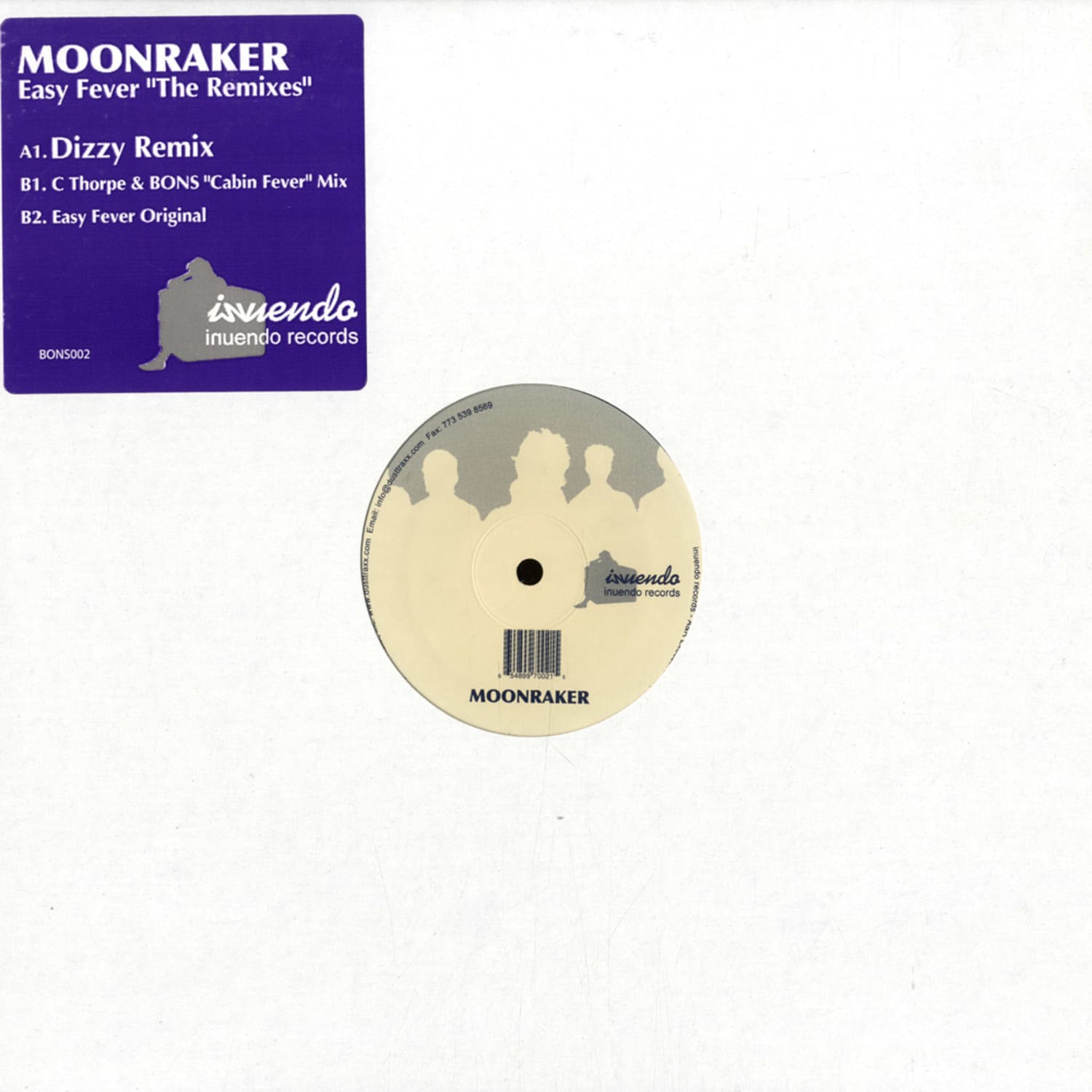Moonraker - EASY FEVER - THE REMIXES