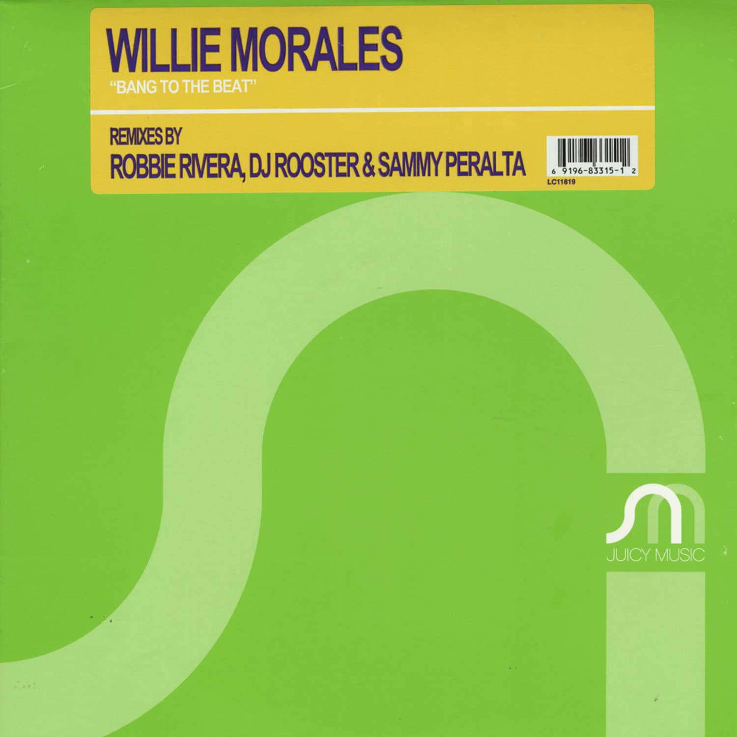 Willie Morales - BANG TO THE BEAT