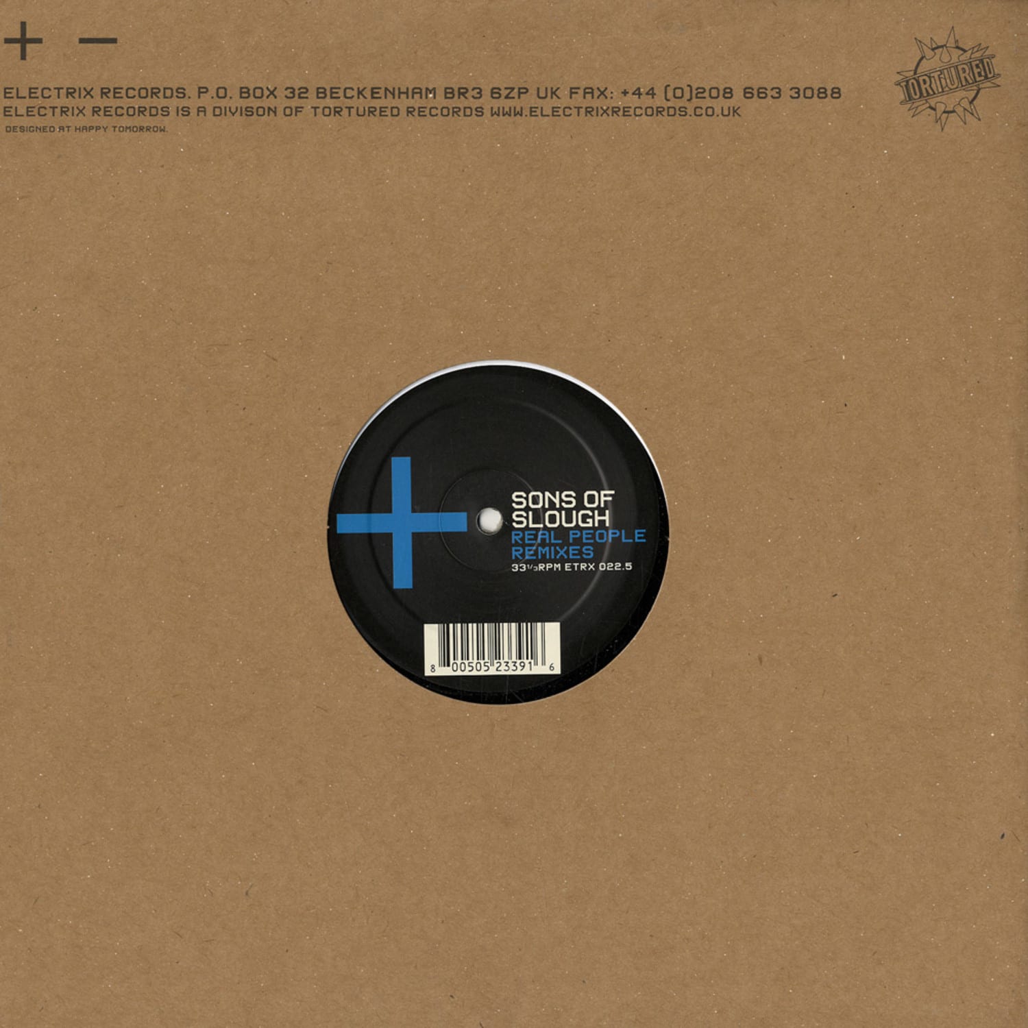 The Sons Of Slought - REAL PEOPLE EP RMX