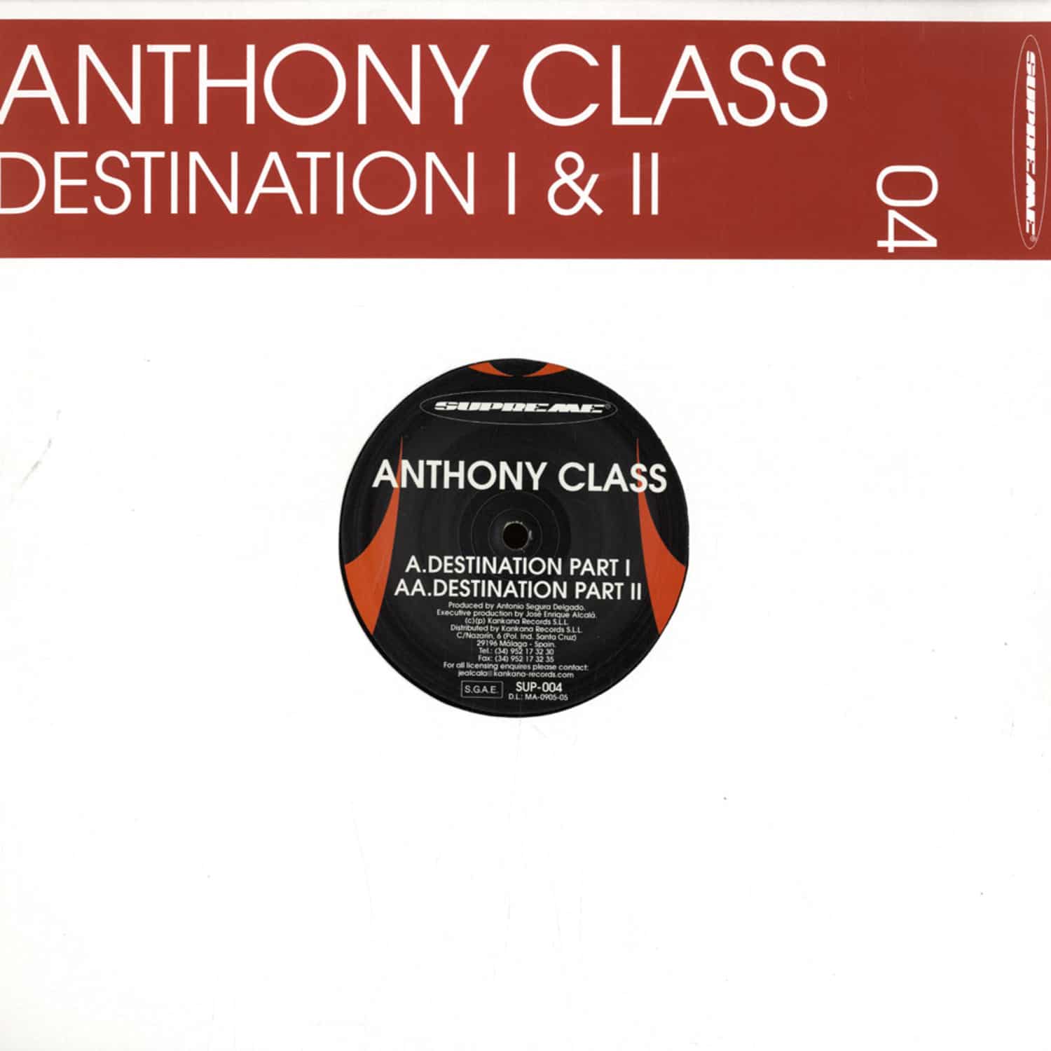 Anthony Class - DESTINATION 